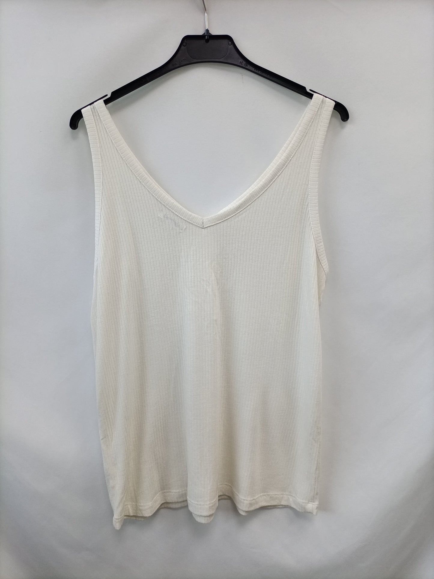 NATURA.Camiseta tirantes canalé T.,L