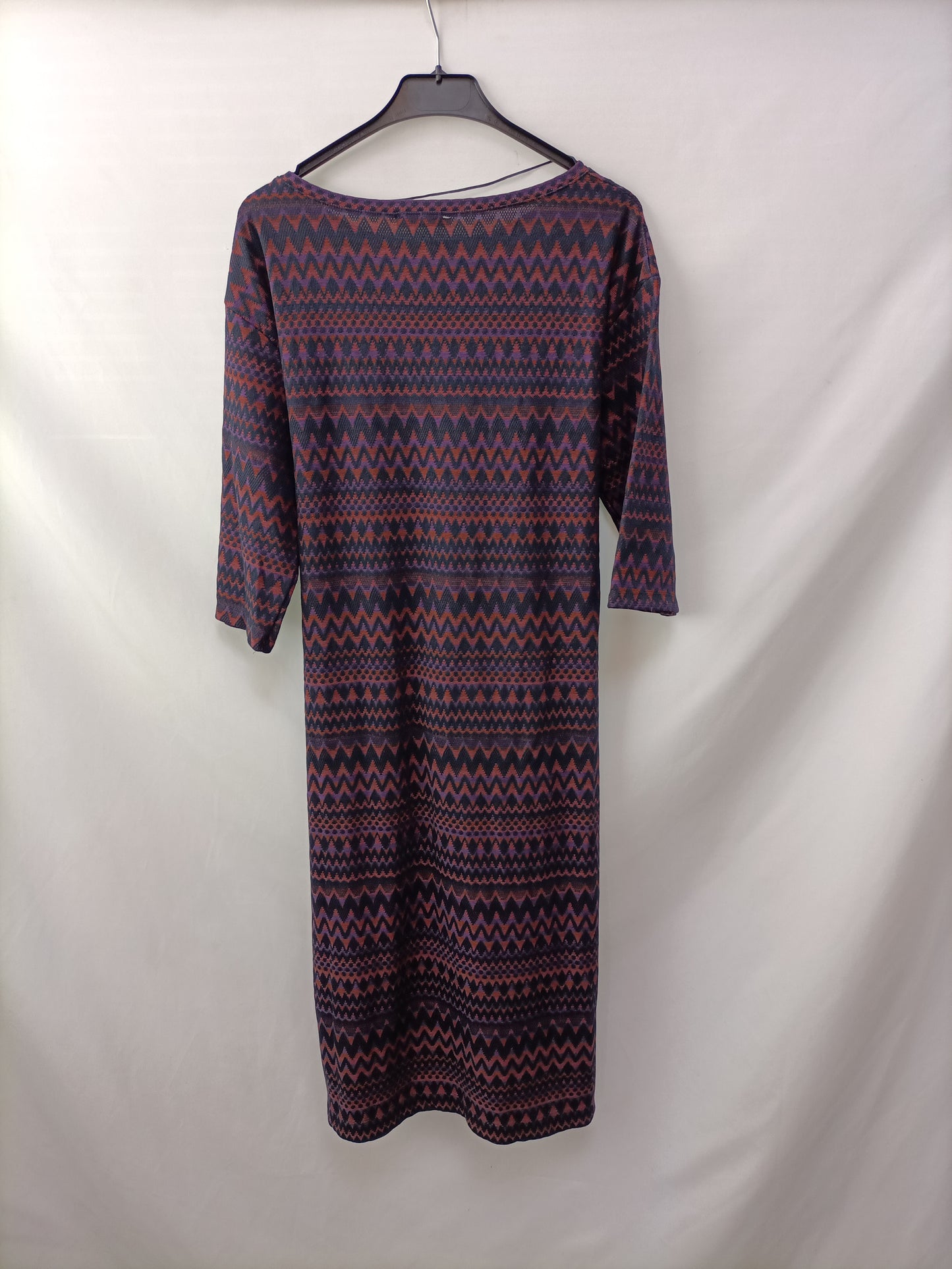 ZARA. Vestido étnico lazada T.s