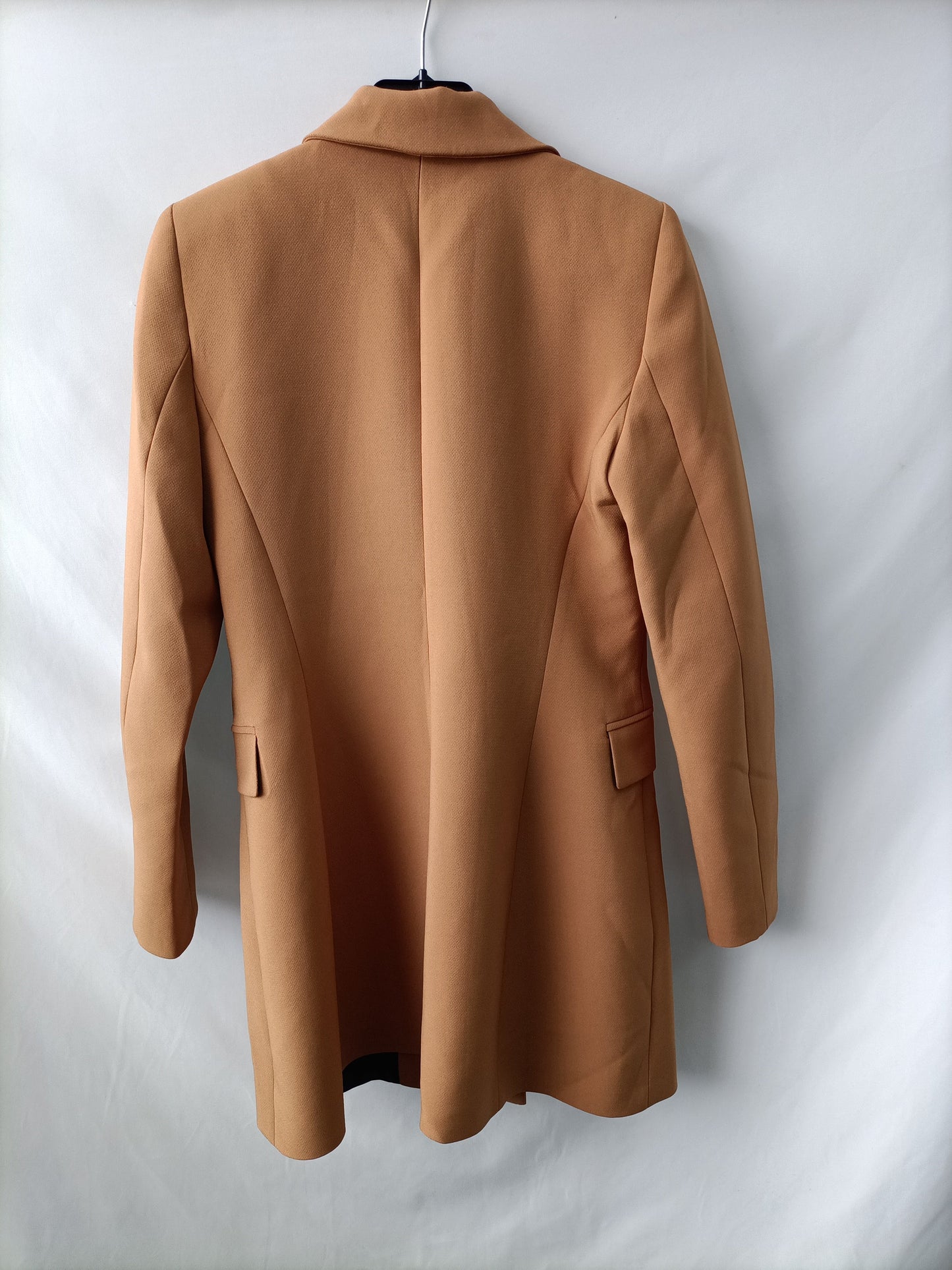ZARA. Blazer/abrigo camel T.xs