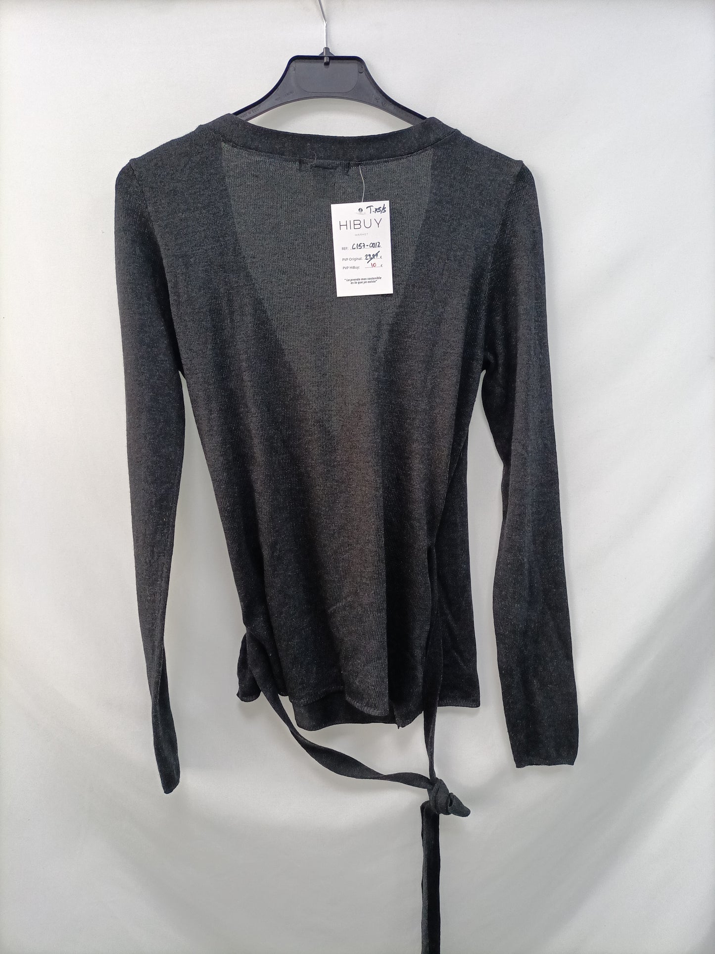 H&M. T.xs crossover sweater