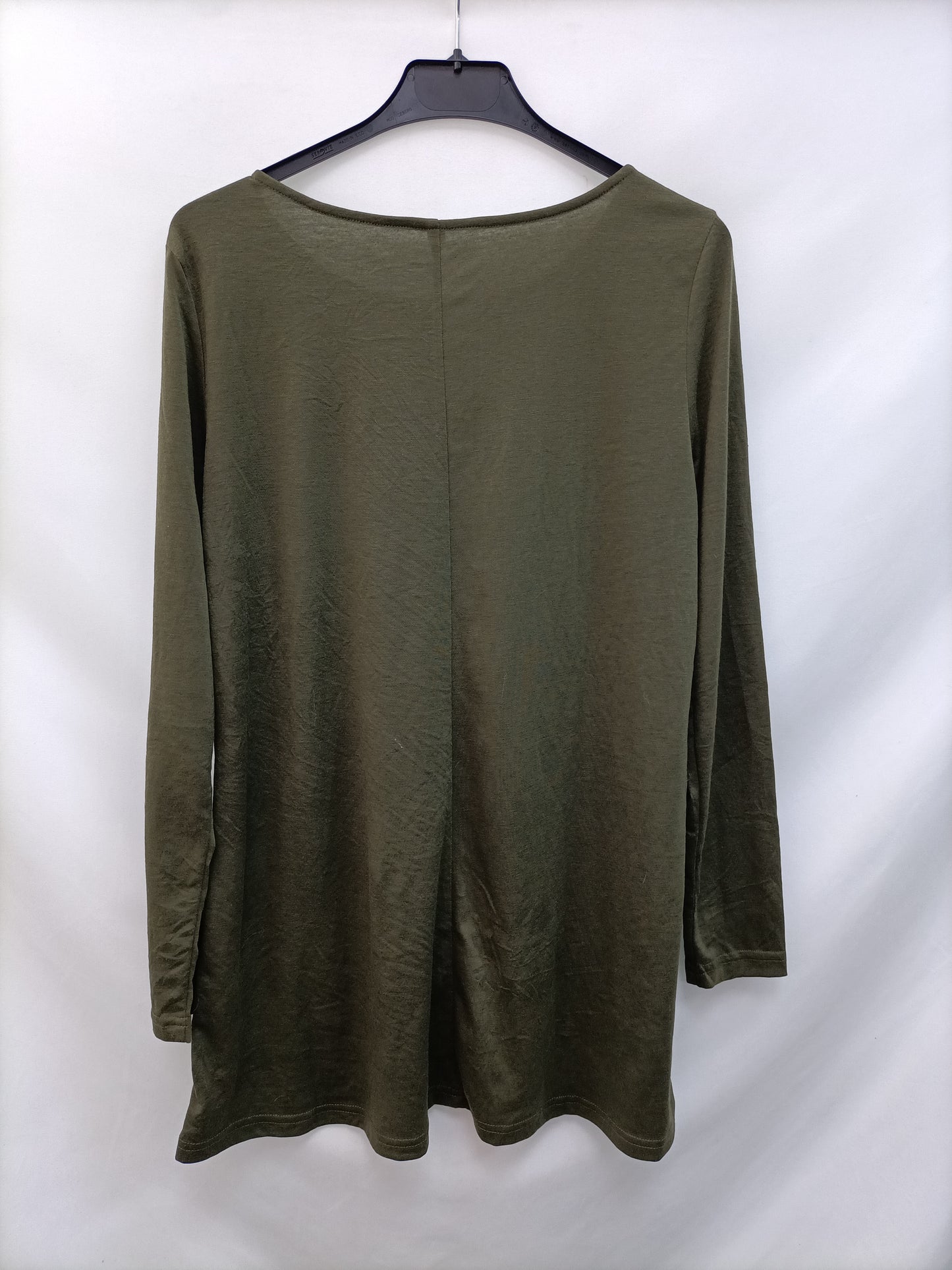 OTRAS. Vestido corto verde T.s