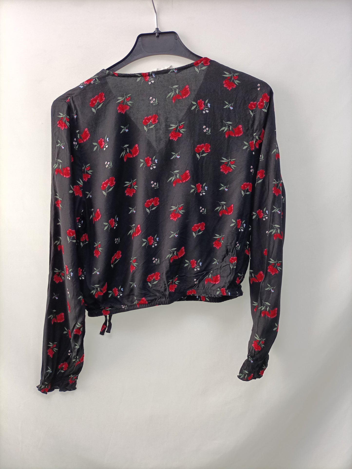 H&M. Blusa flores T.13-14 años (xxs)