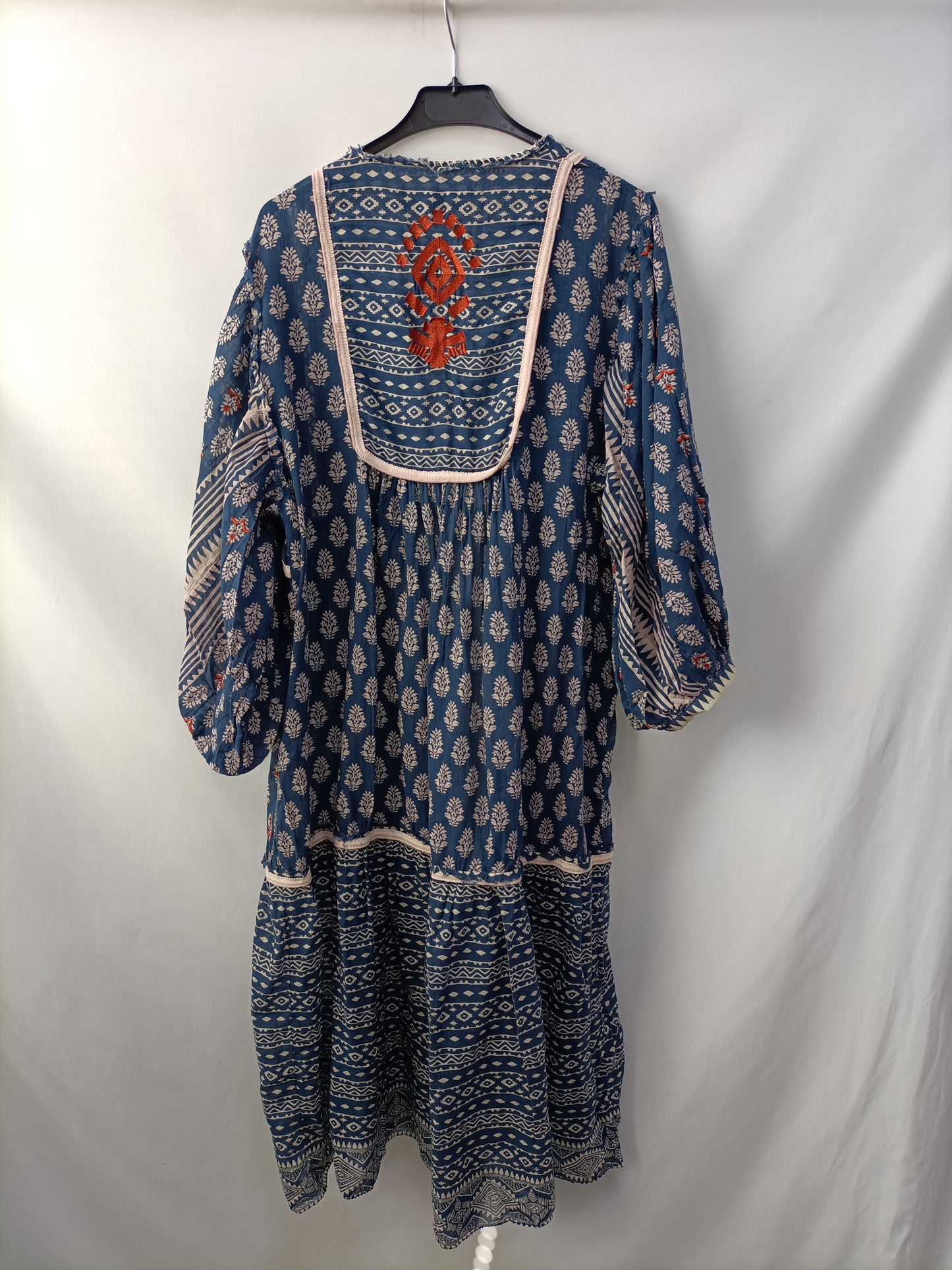 ZARA. kimono multiestampado T.m/l