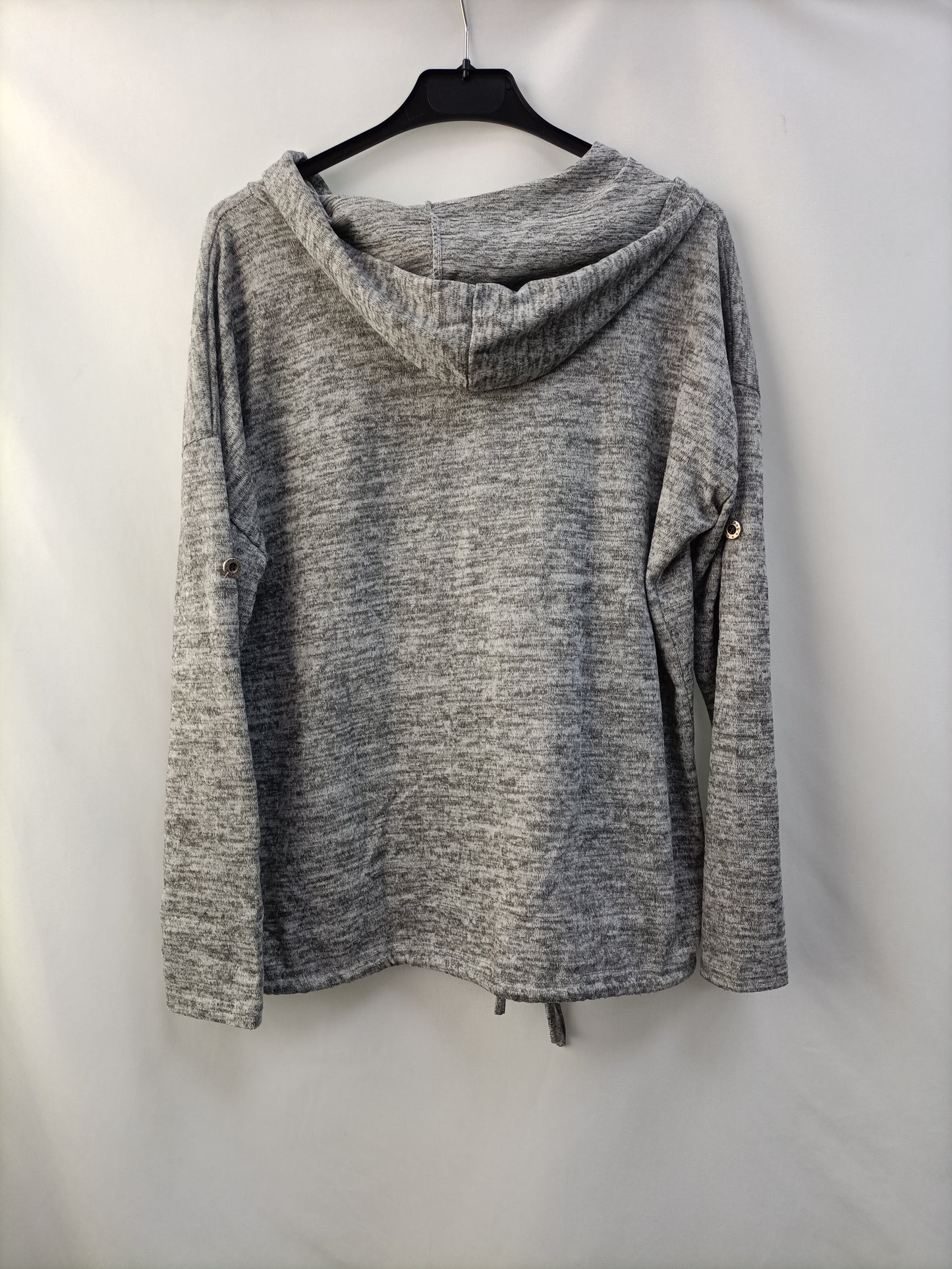 OTRAS. Chaqueta jaspeado gris Tu(l)