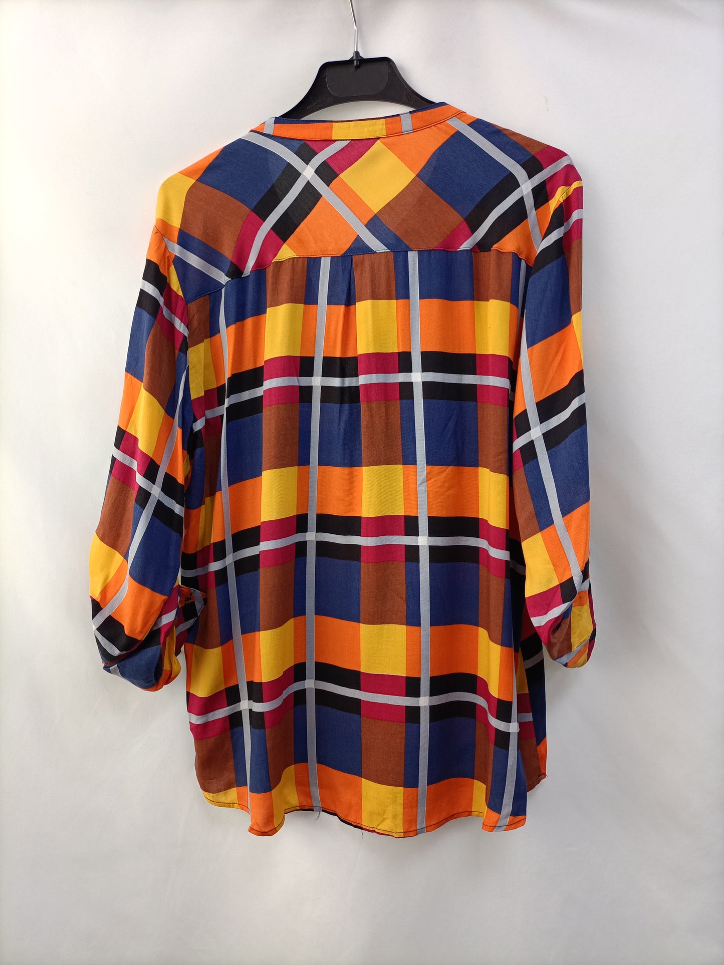 BOTELI. Checkered blouse S.46 (m/l)
