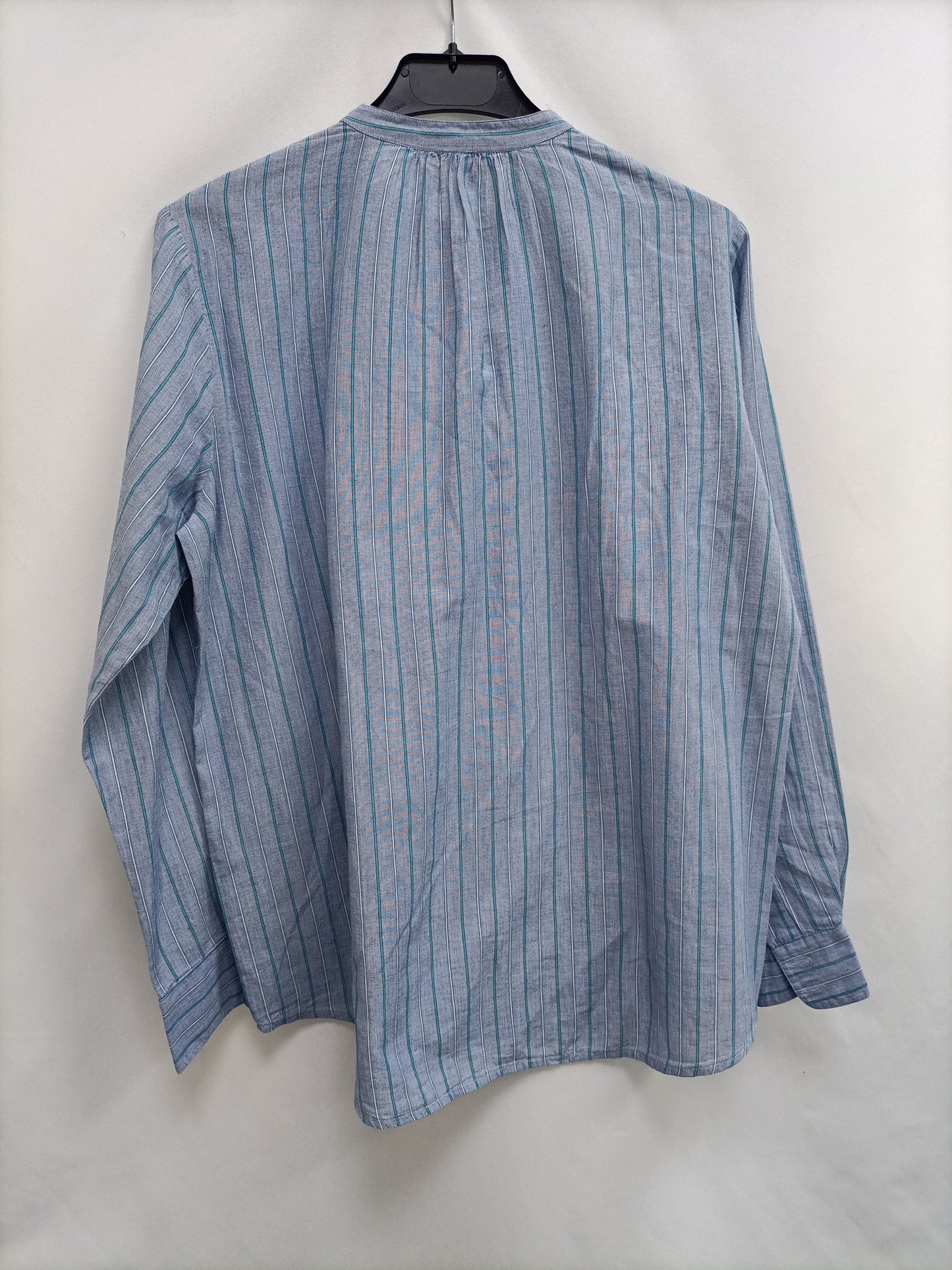 SOEUR. Blue striped blouse size 36
