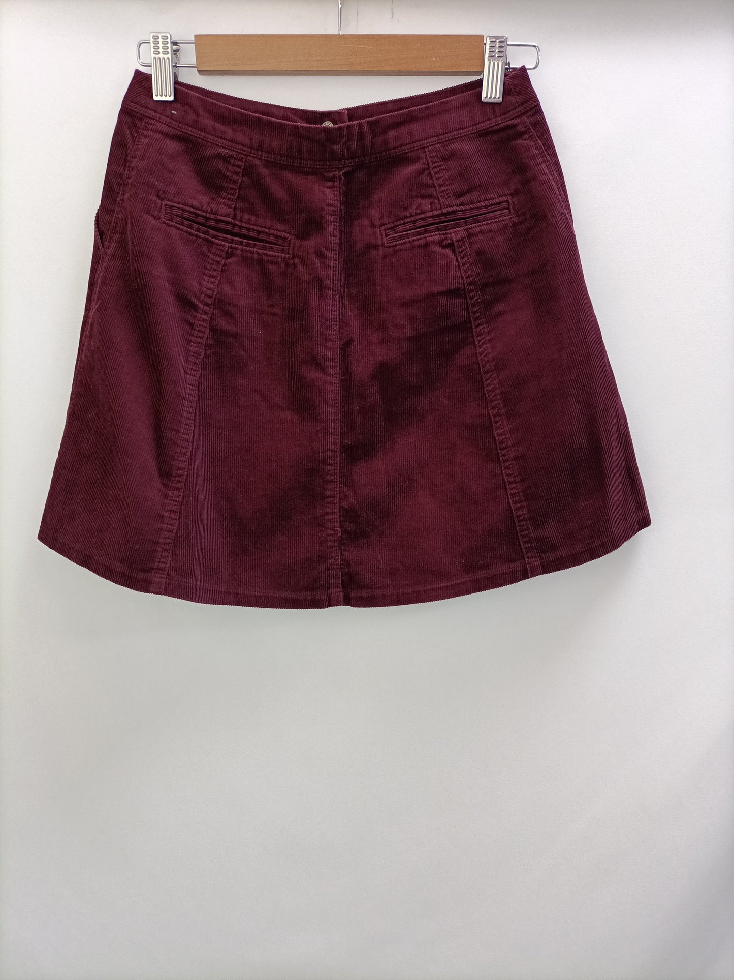 ABERCROMBIE&FITCH. Falda pana botones T.34