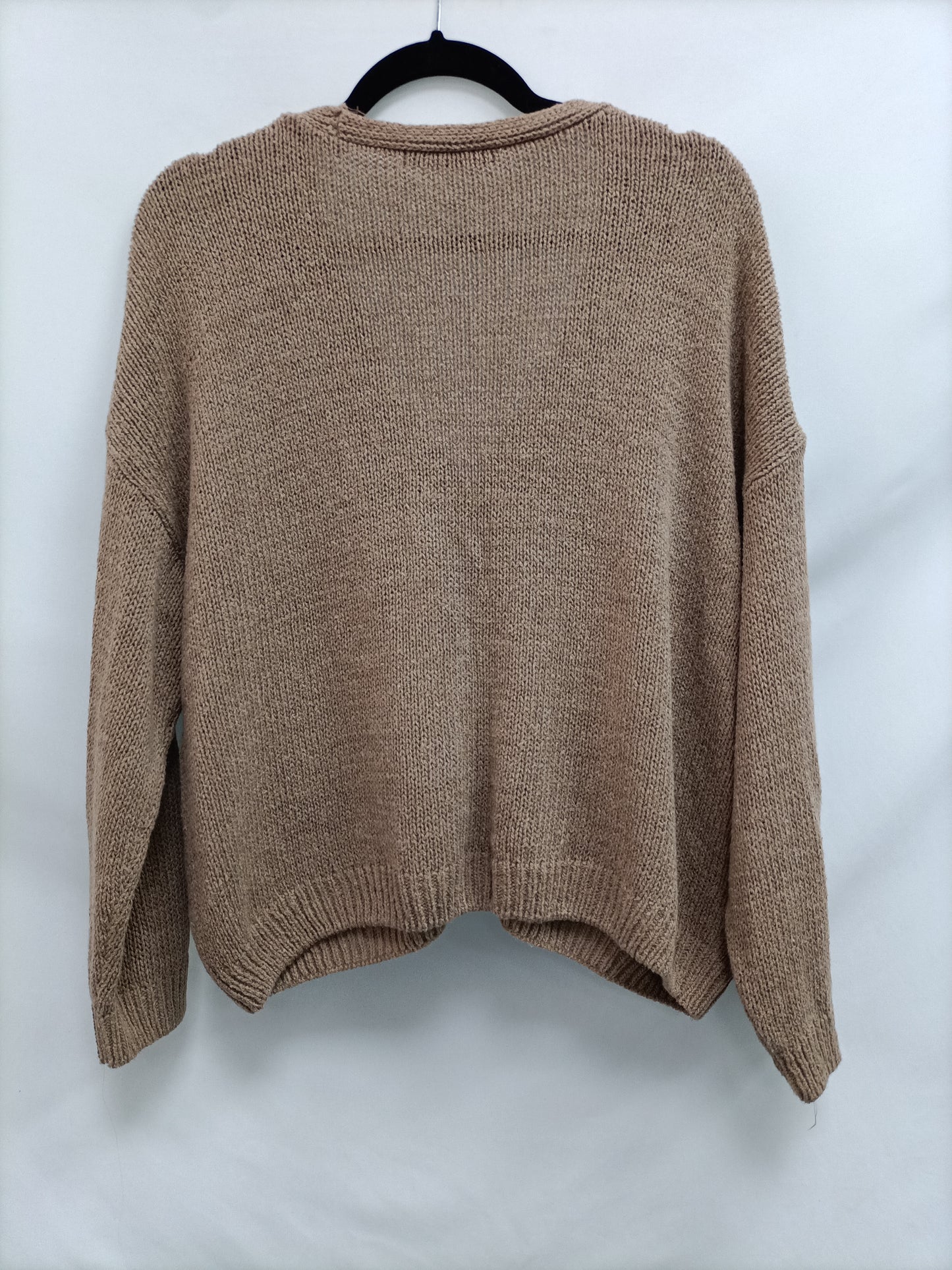 ZARA. Cárdigan marrón T.m