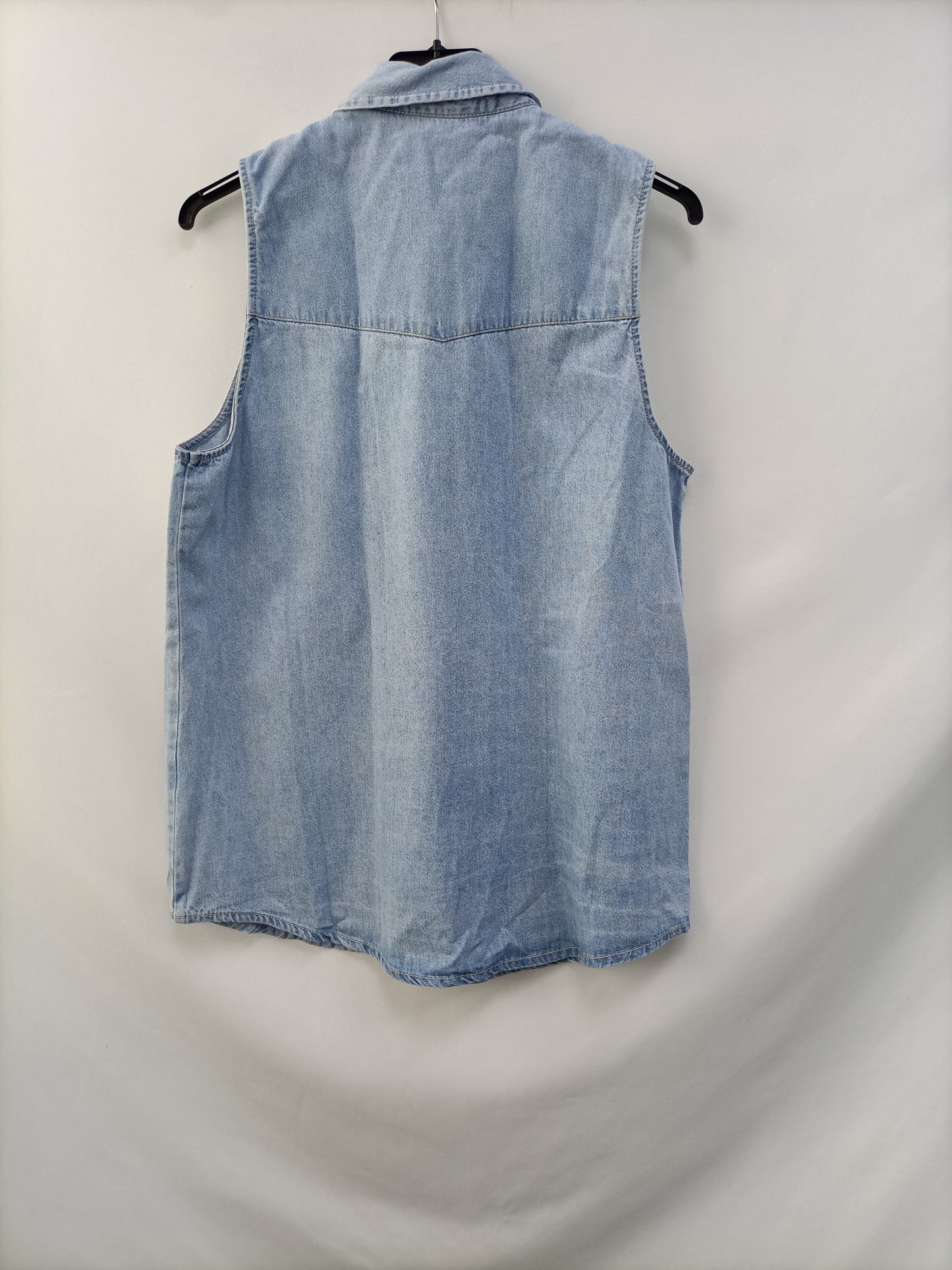 OTRAS. Camisa vaquero encaje Tu(s/m)