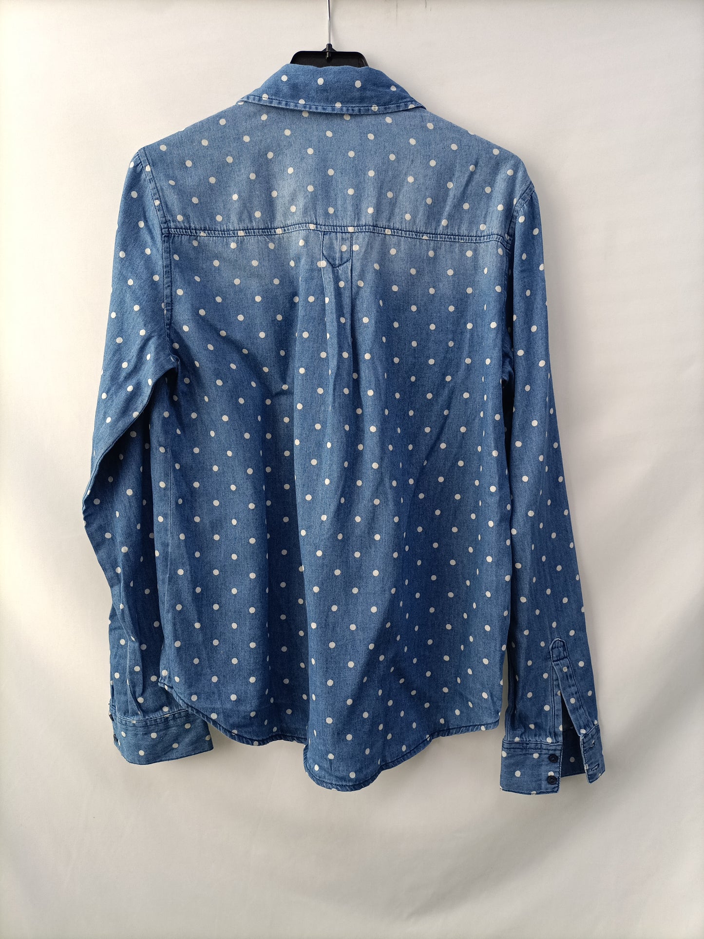 OTRAS. Camisa vaquera lunares T.s/m