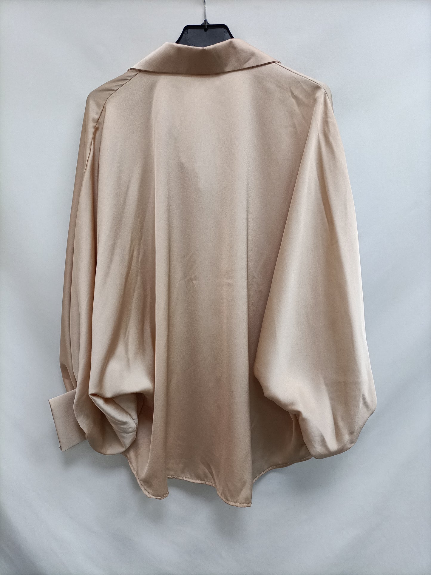 KING. Blusa rosa satinado T.u(m/l)