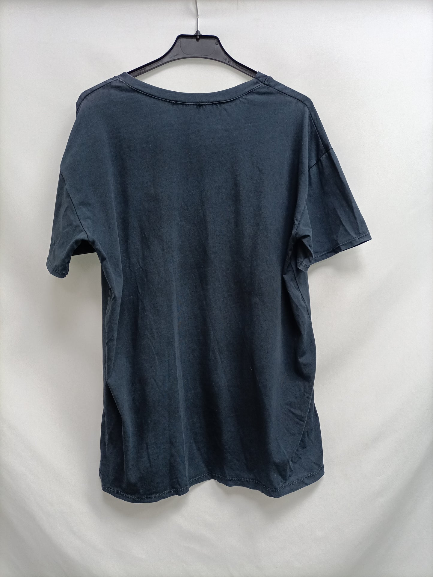 OTRAS. Camiseta azul dibujo Tu(m/l)