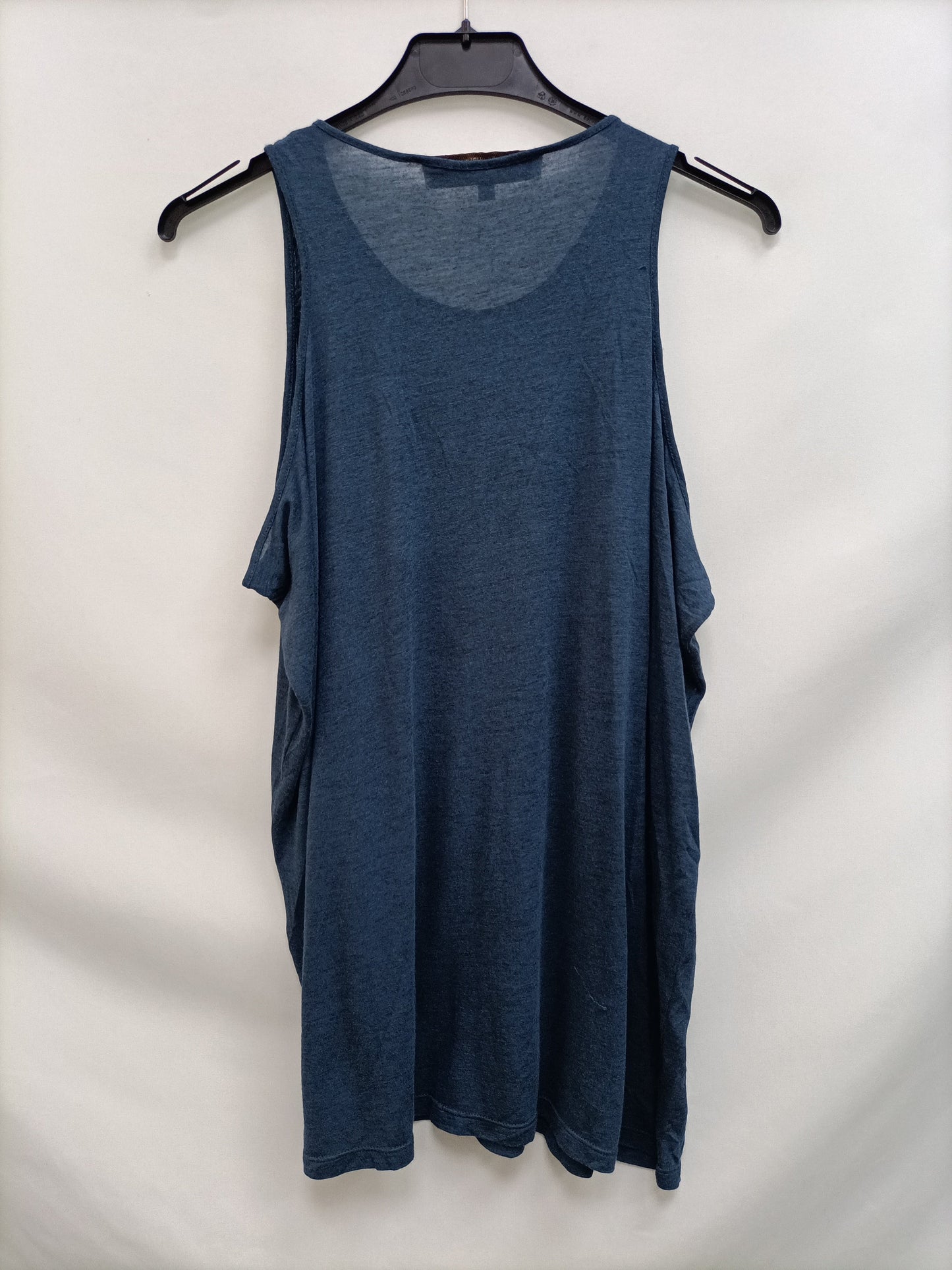 OTRAS.Top azul pedrería TU (S/M)