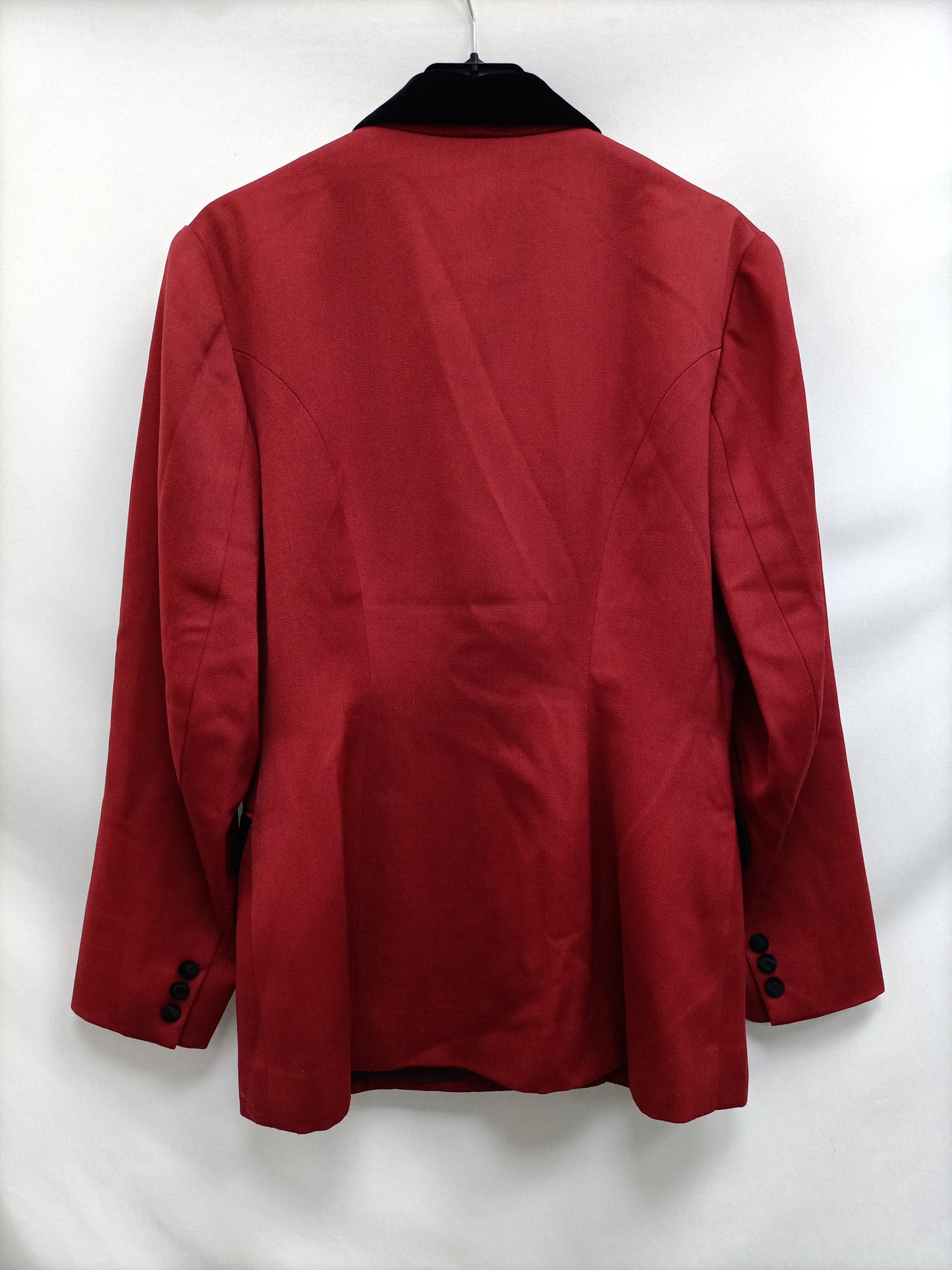 OTHERS. Red double-textured blazer TU (M OVERSIZED)