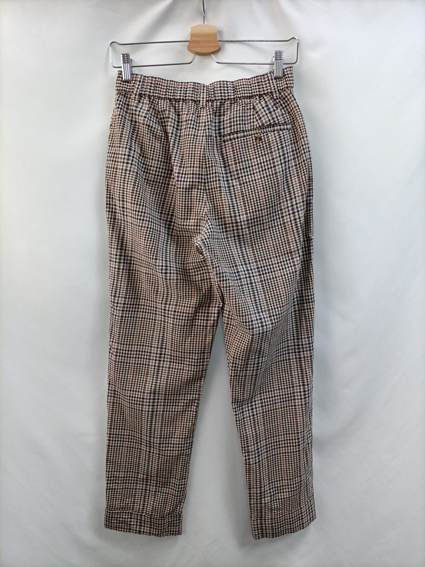 YERSE.Pantalons cuadros T.S