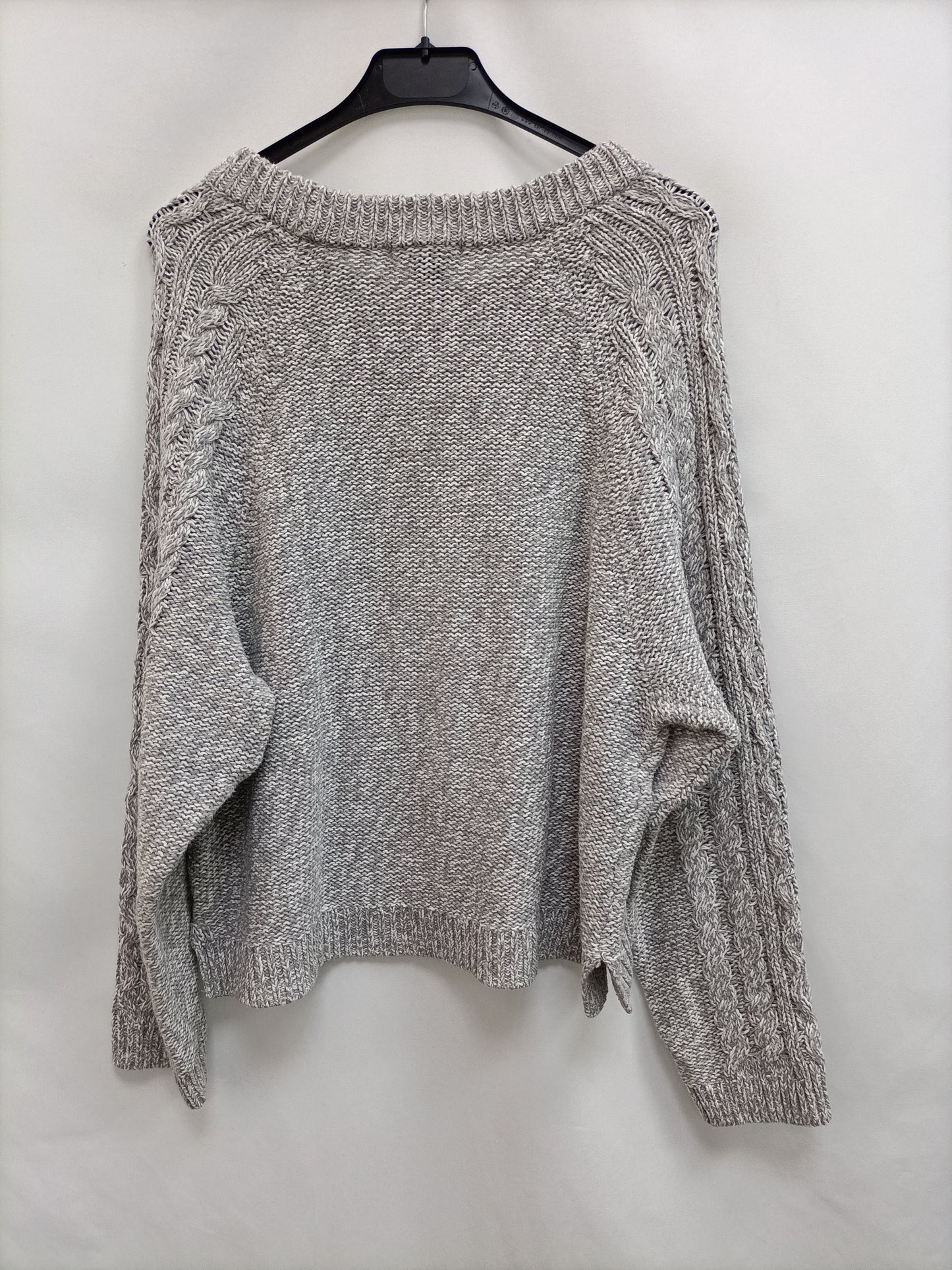 H&M. Heathered Grey Sweater Tl