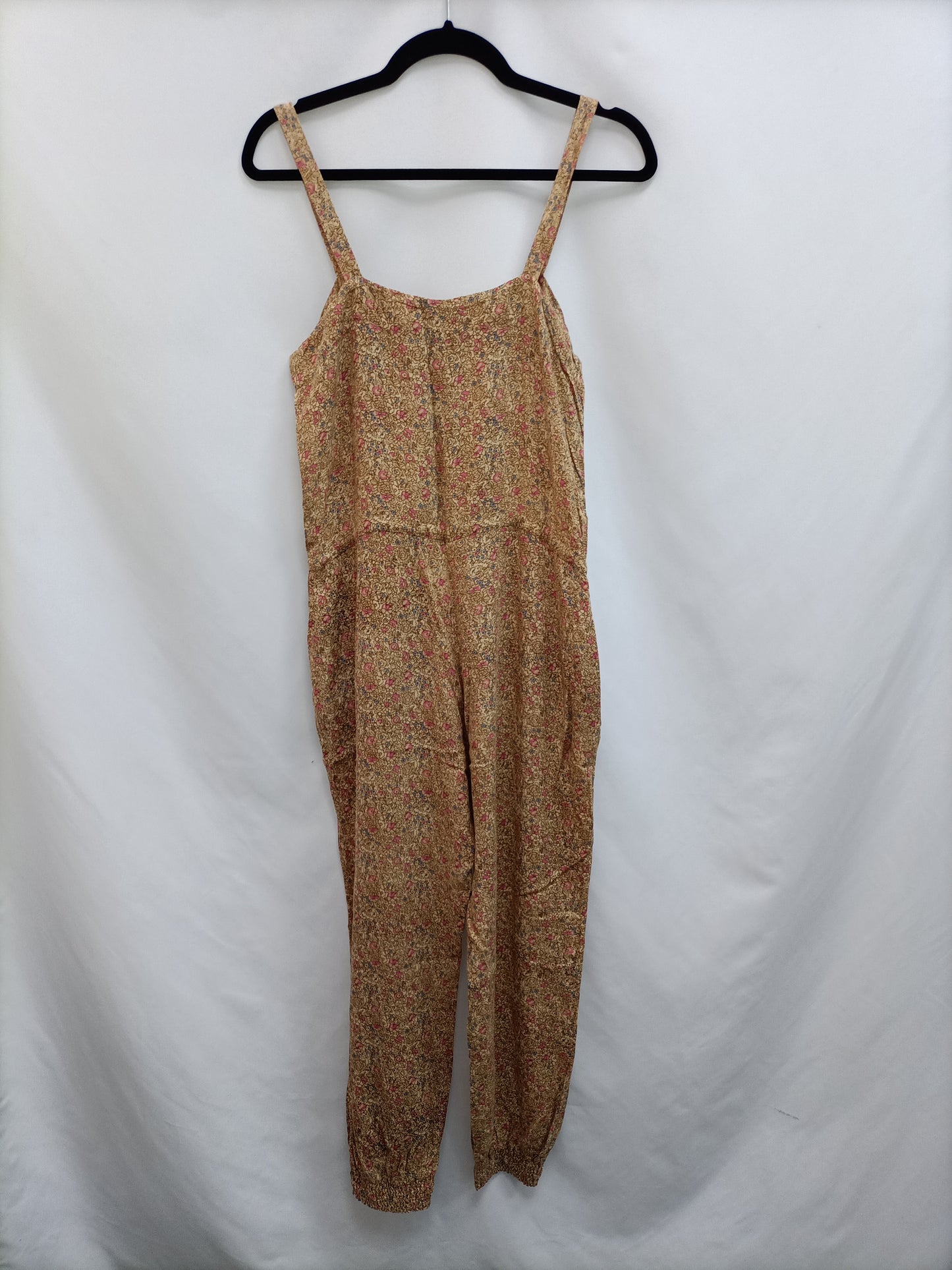 AMICHI. Long floral Ts jumpsuit