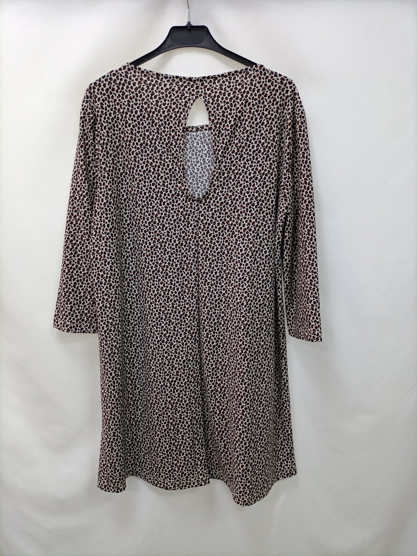 MANGO. Vestido corto print T.l