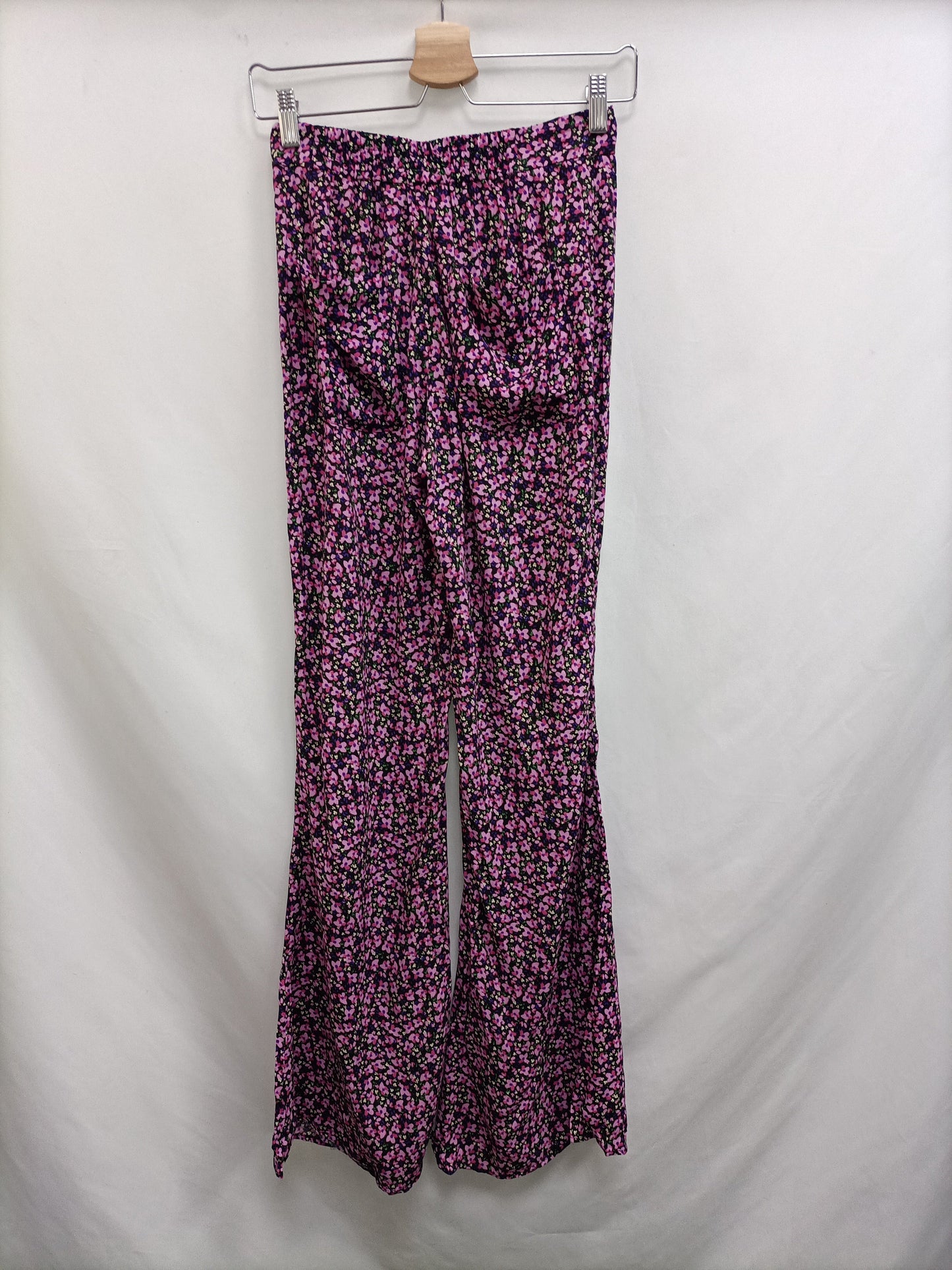 ZARA.Pantalones campana T.s