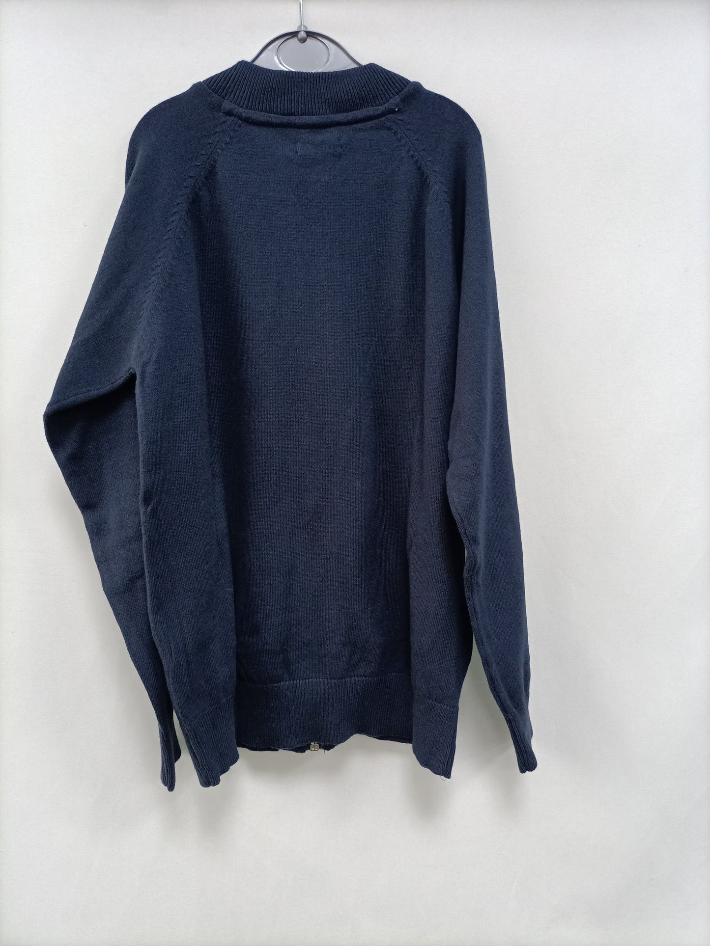 SFERA. Jersey azul cremallera T.7-8años