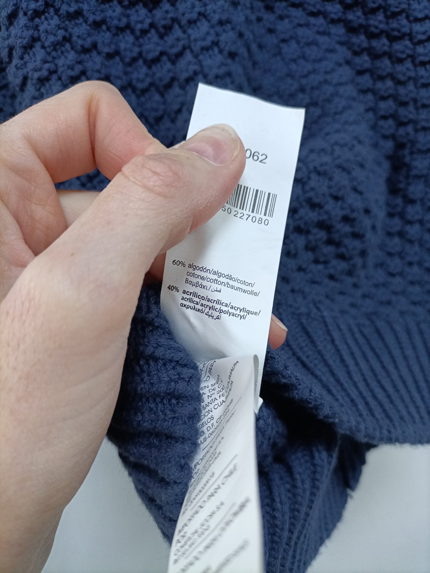 SFERA. Blue sweater, size 5-6 years