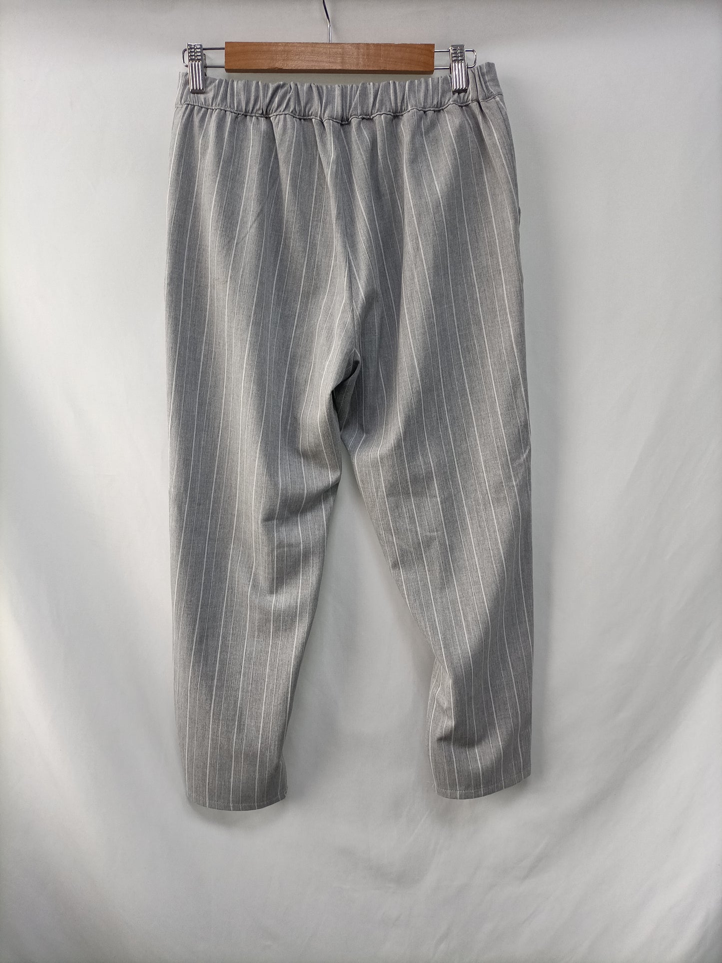 OTHERS. Grey striped trousers Tm