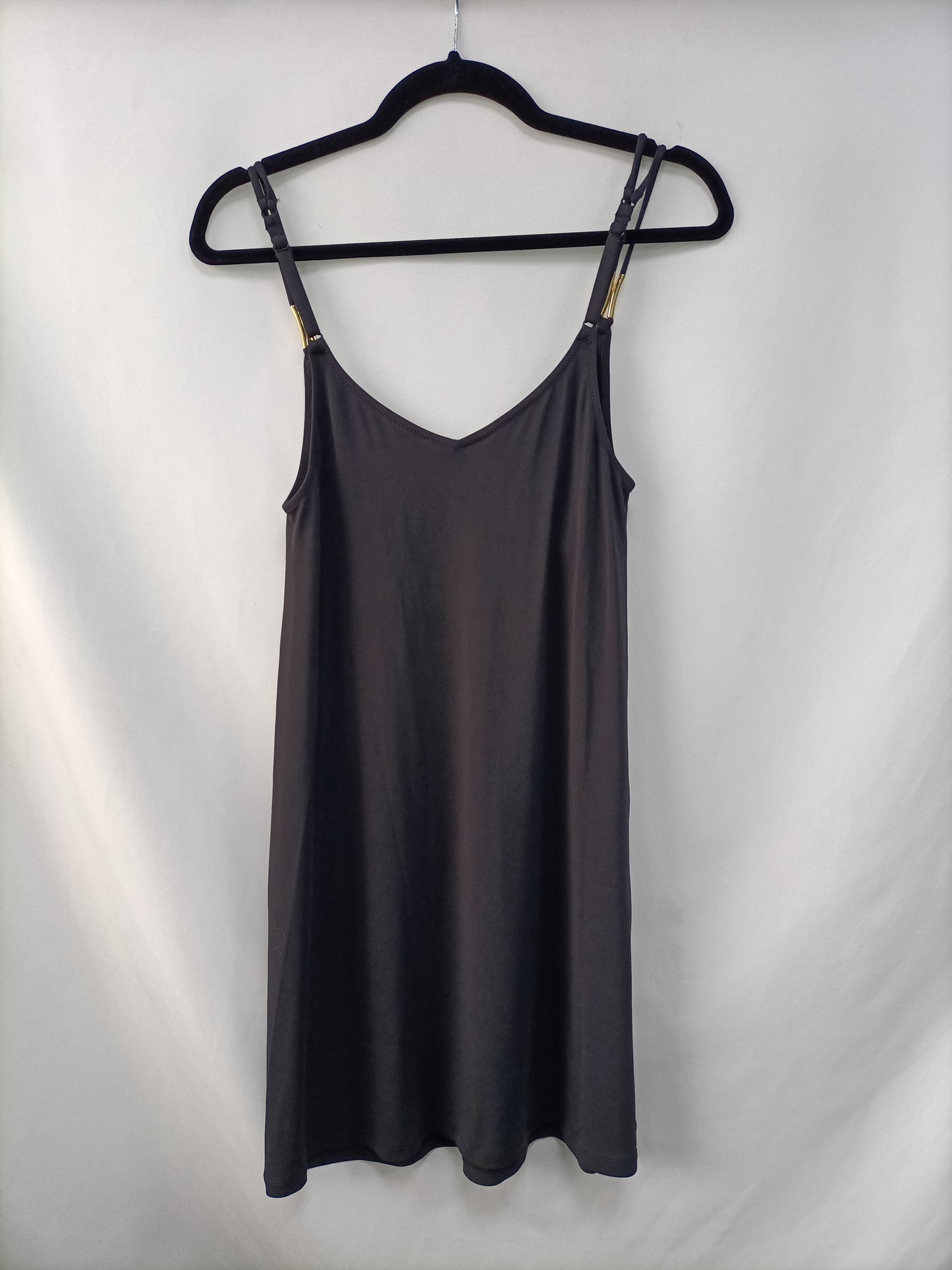 OTRAS. Vestido negrl tirantes T.u(l)