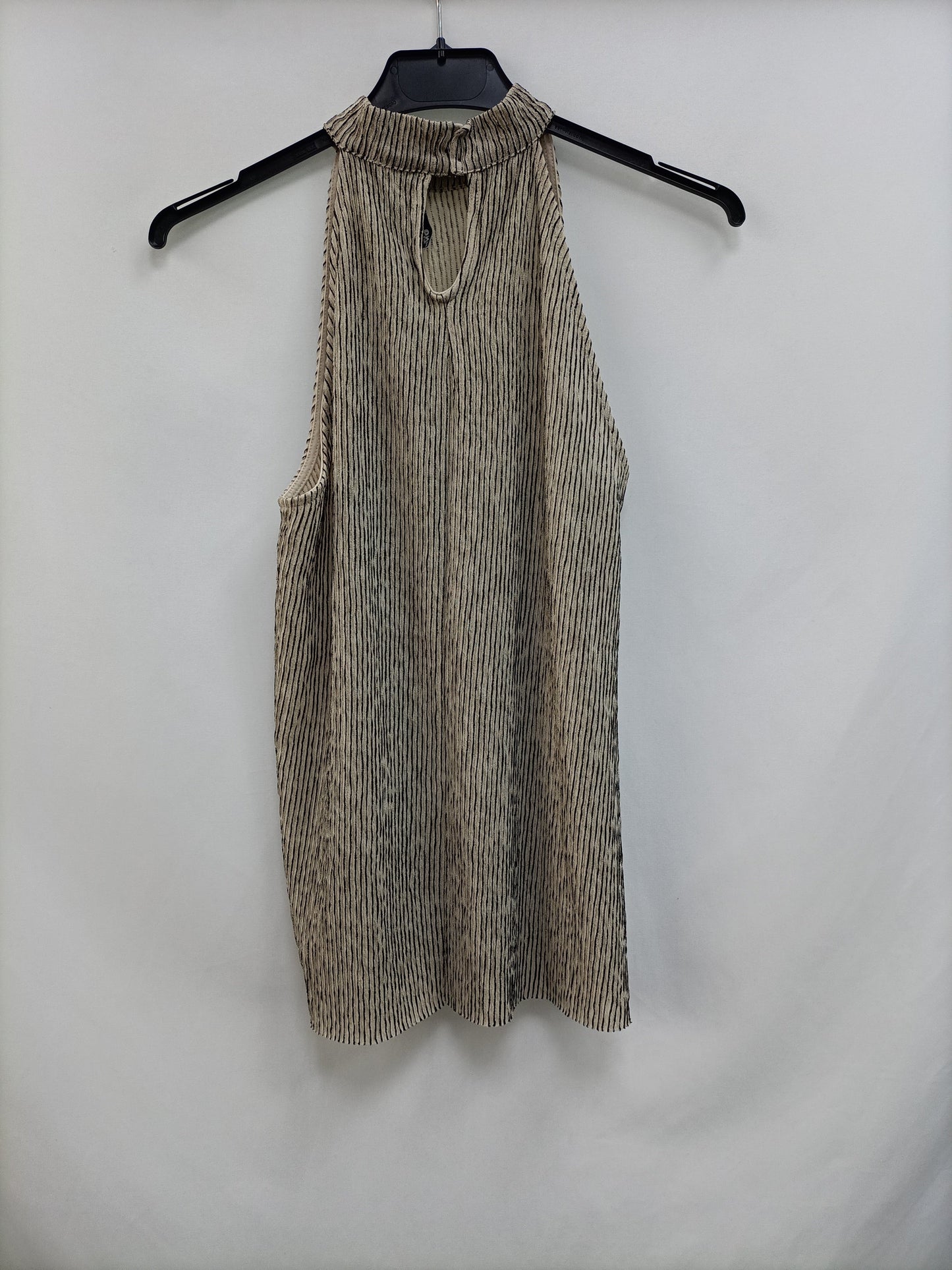 MANGO. Top halter rayas T.s