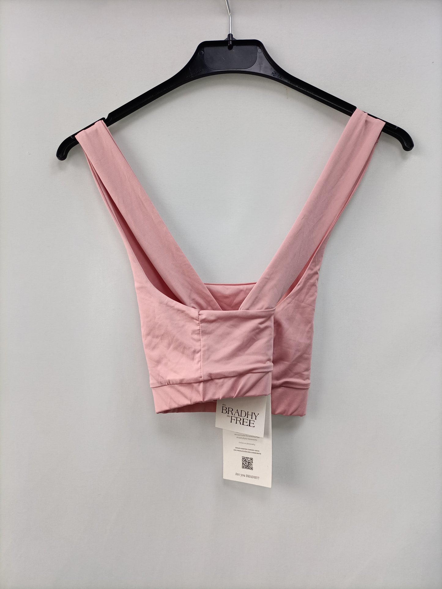 BRADHY. Top deportivo rosa T.s
