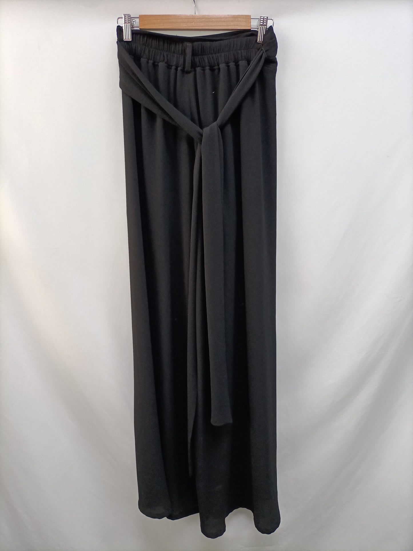 SPELL. Wide-leg black trousers Ts/m