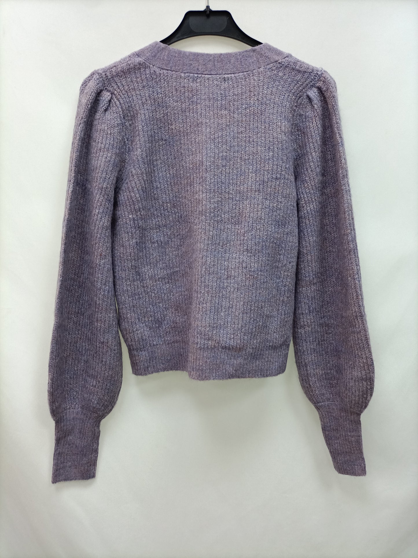 JACQUELINE DE YONG. Cárdigan corto morado T.xxs