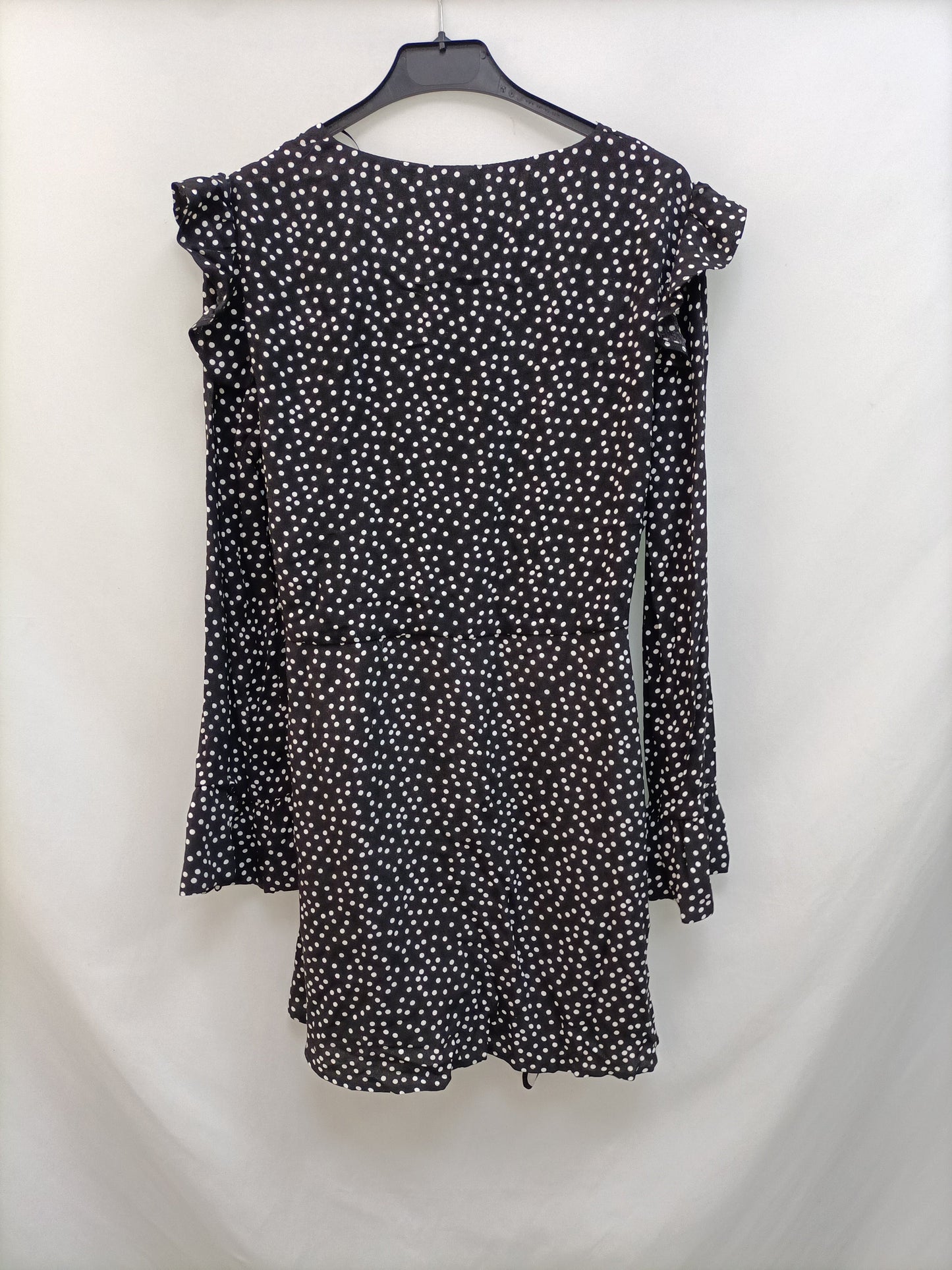 ZARA. Mono negro lunares T.l