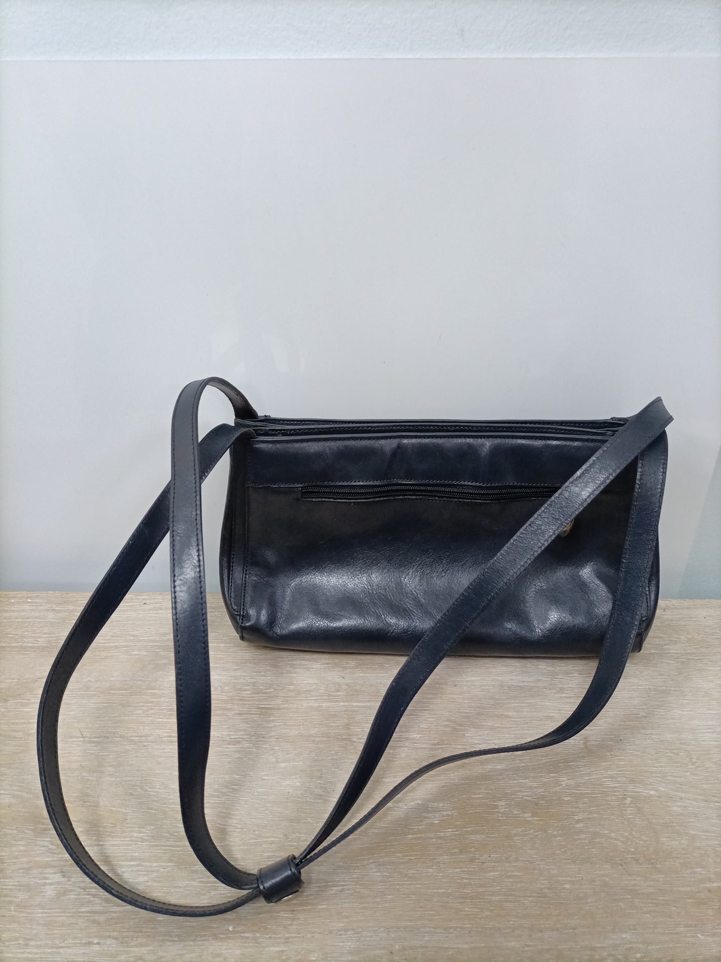 FIRENZE BAG. Vintage blue boldo