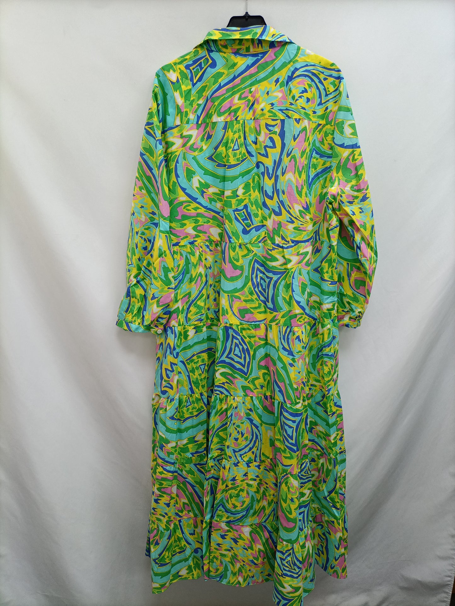 ZARA. Vestido largo camisero T.xxl