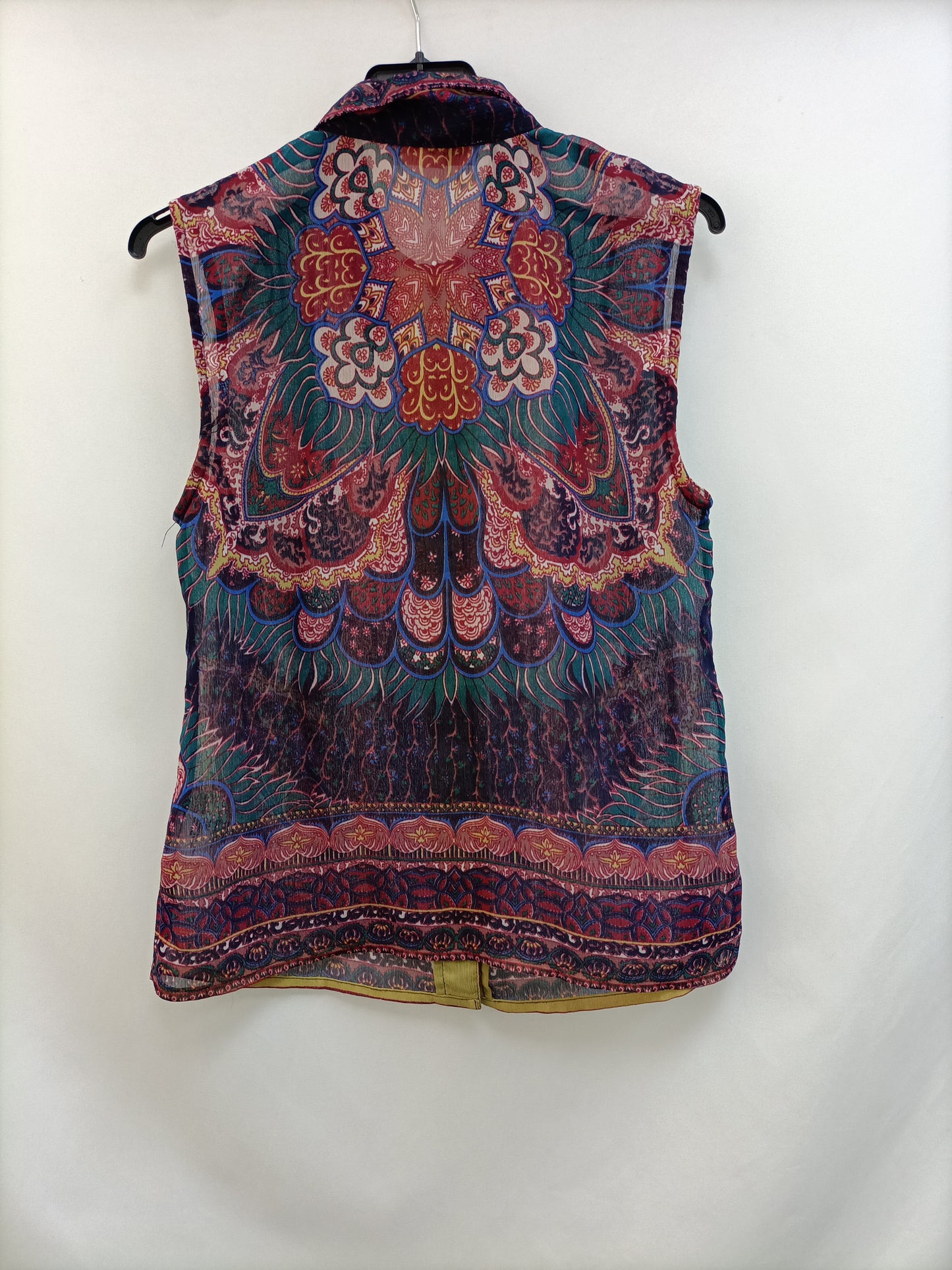 URBAN OUTFITTERS. TS semi-sheer sleeveless blouse