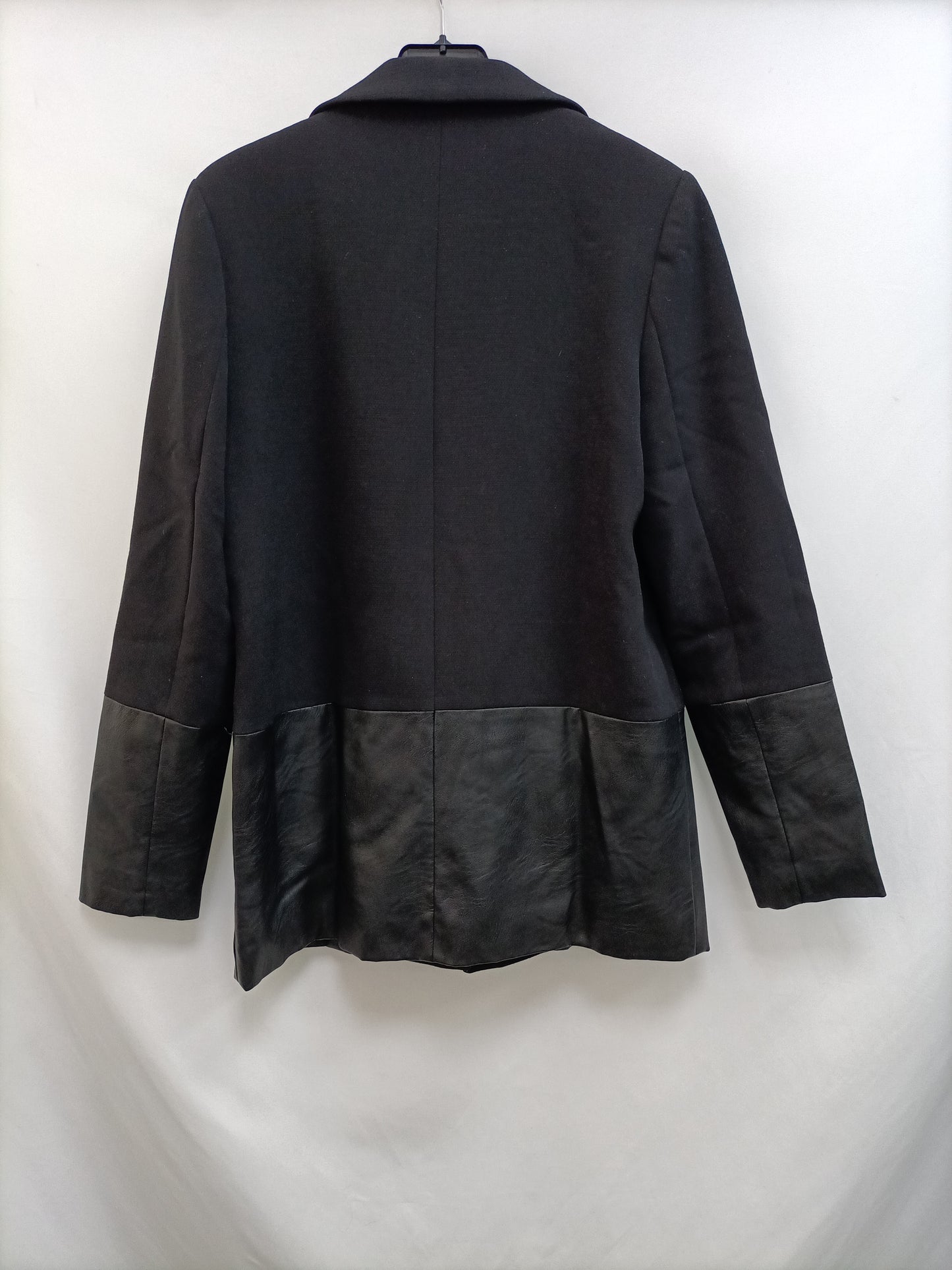 FOREVER21.Black double texture blazer TM