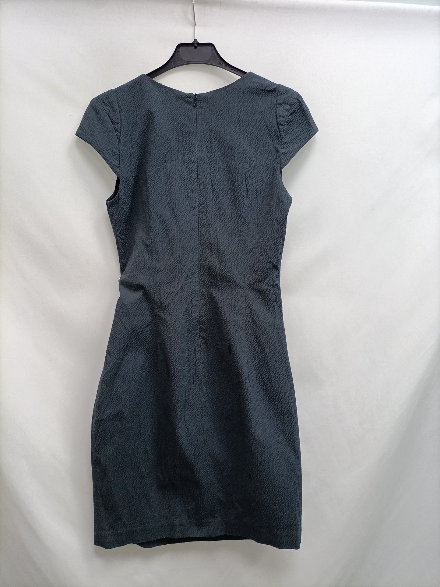 BAID.Vestido gris textura T.42