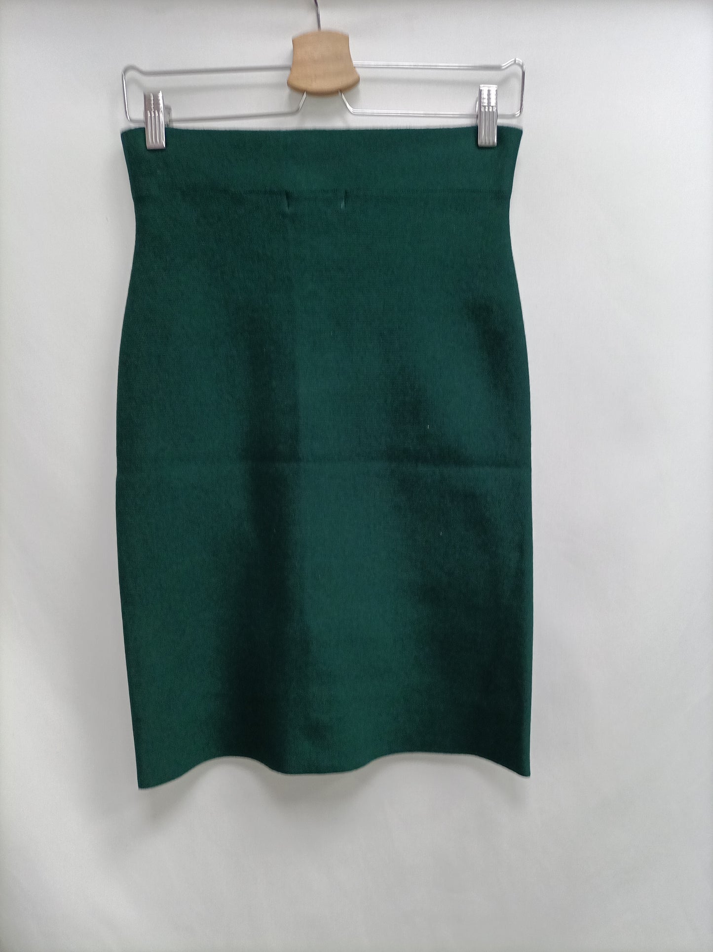 MAY.Falda punto verde T.36