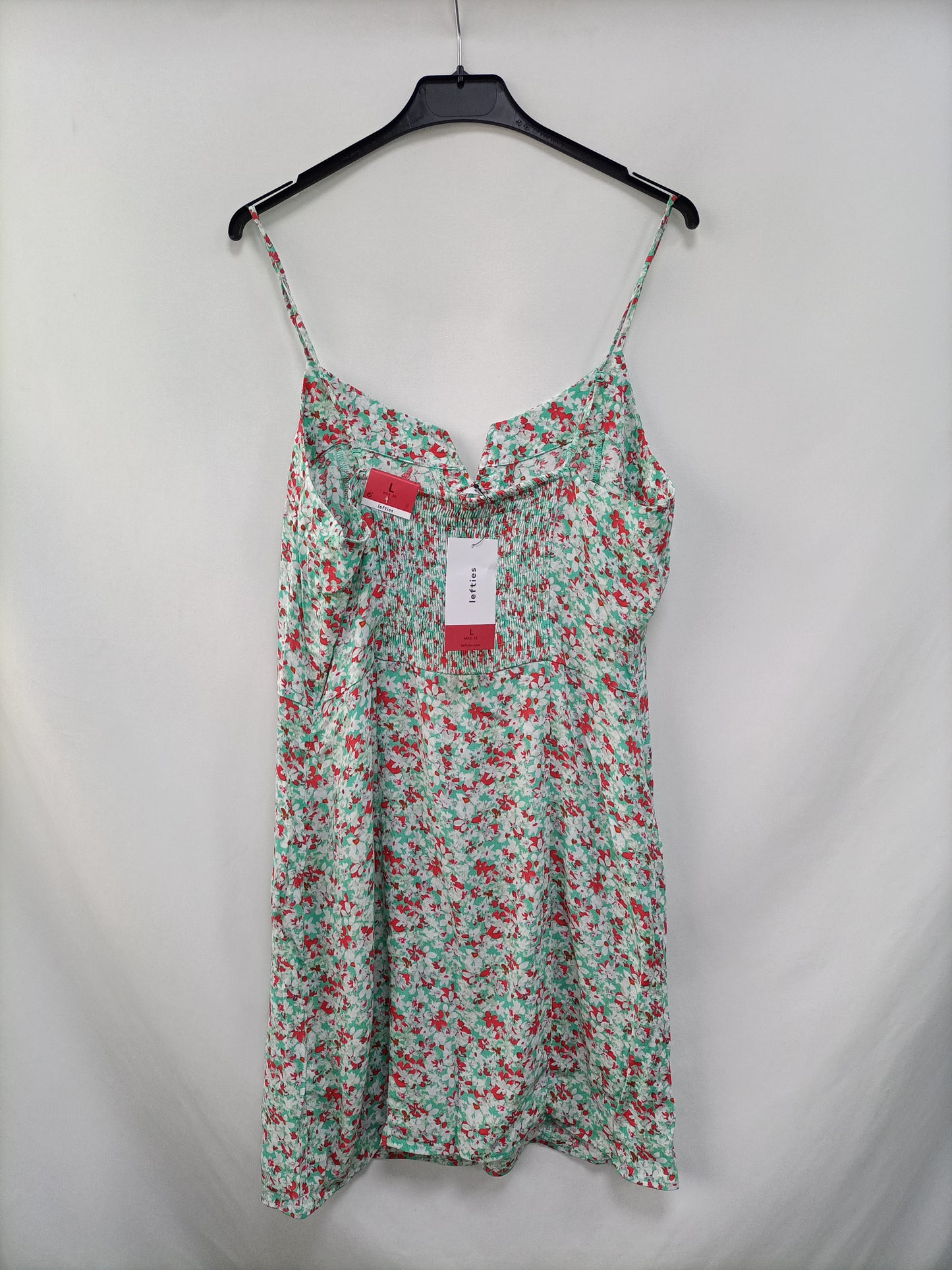 LEFTIES. Green floral dress Tl