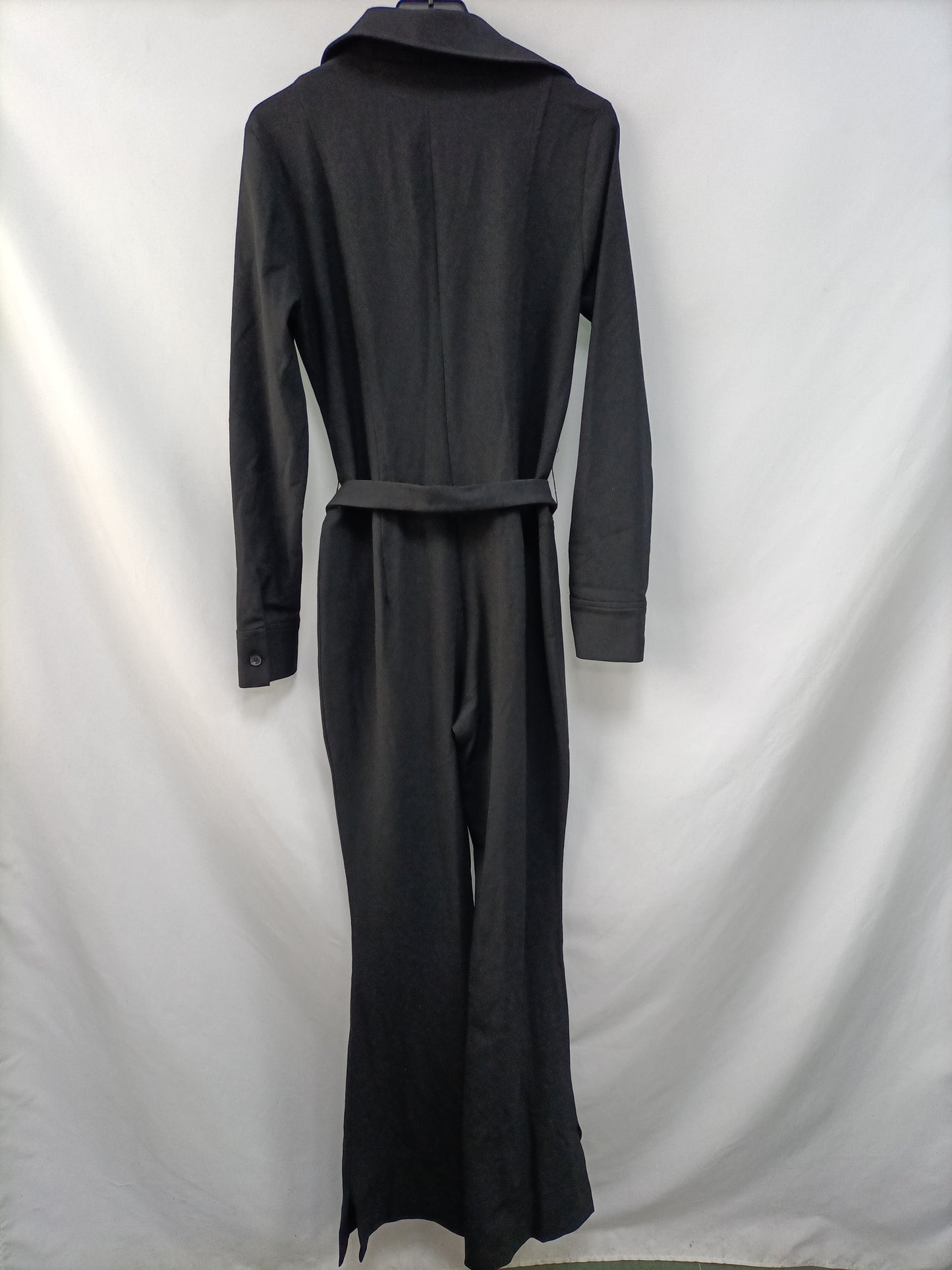 ZARA. Long black jumpsuit Tm