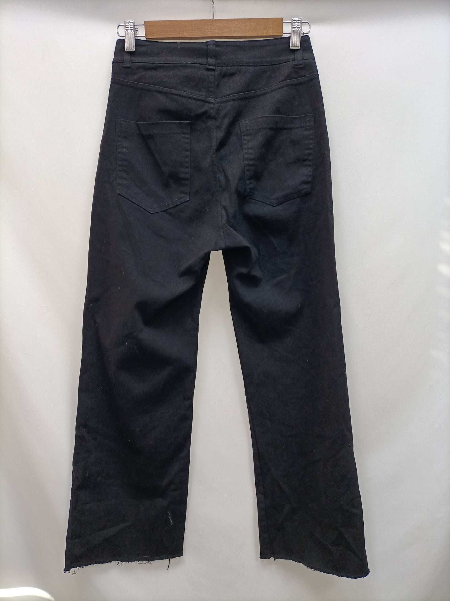 OTHERS. Black straight Ts pants