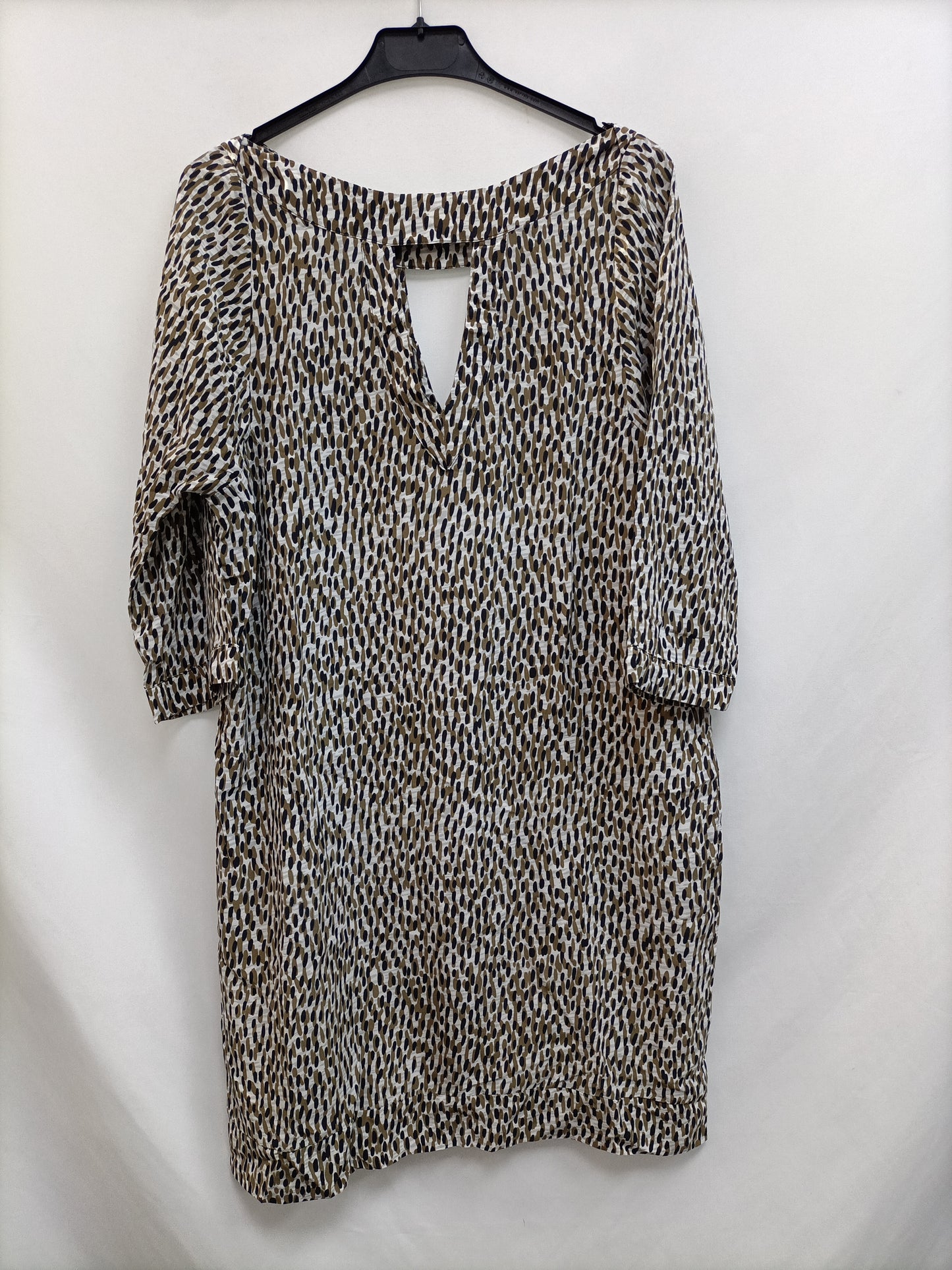 JALEO. Vestido corto estampado T.s