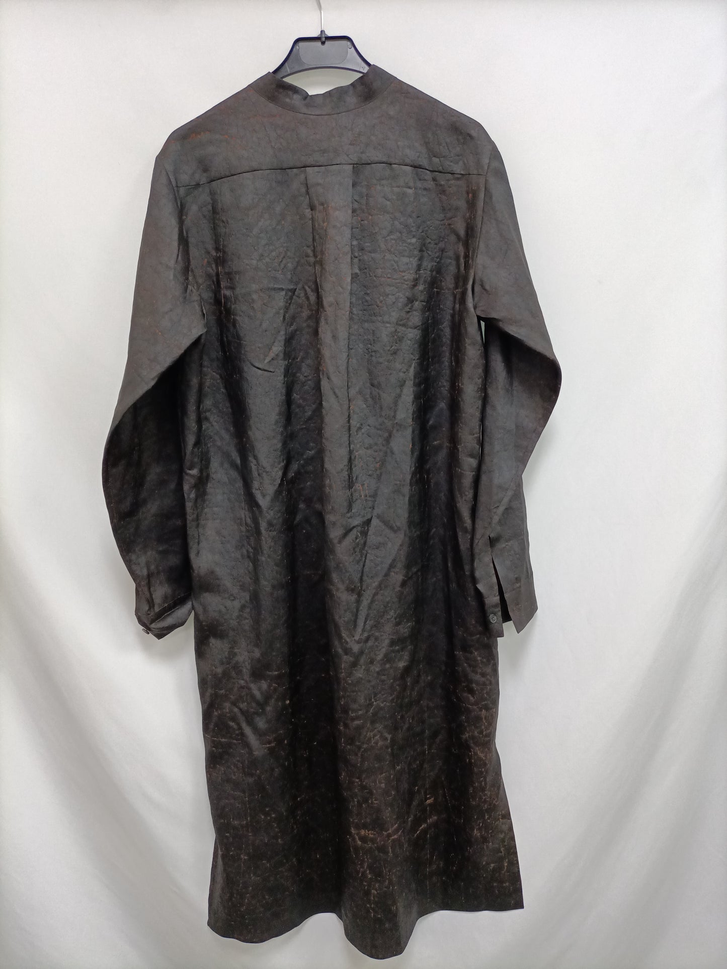 OTRAS.Kimono/vestido marrón Tu(s/m)