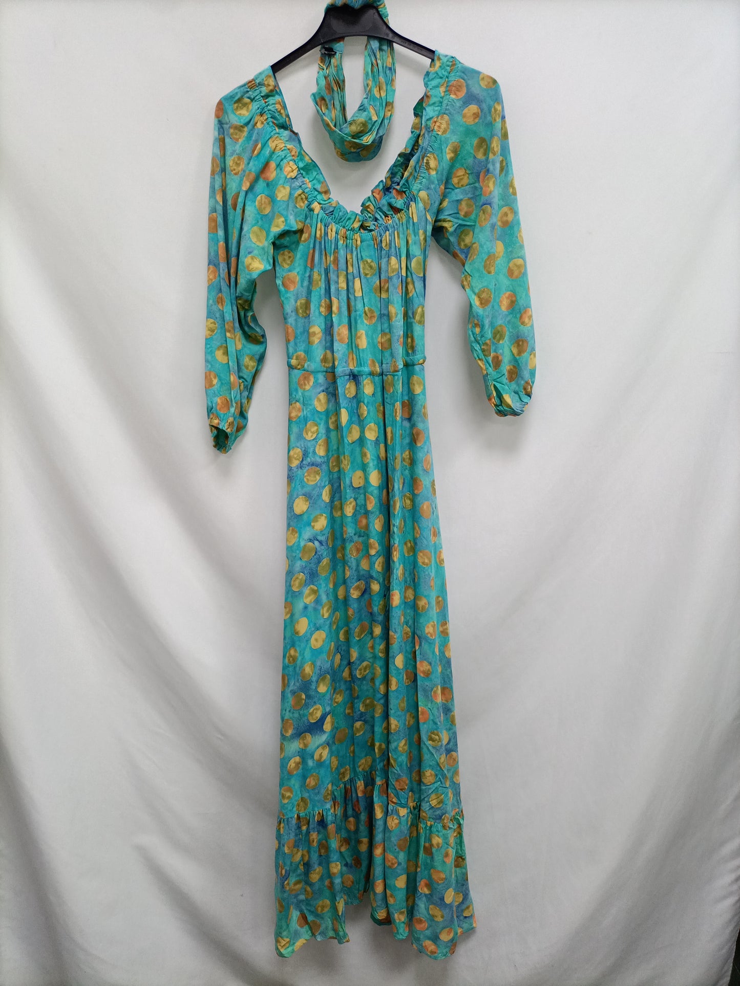 KARMA FLOW. Vestido estampado lunares T.u(m/l)