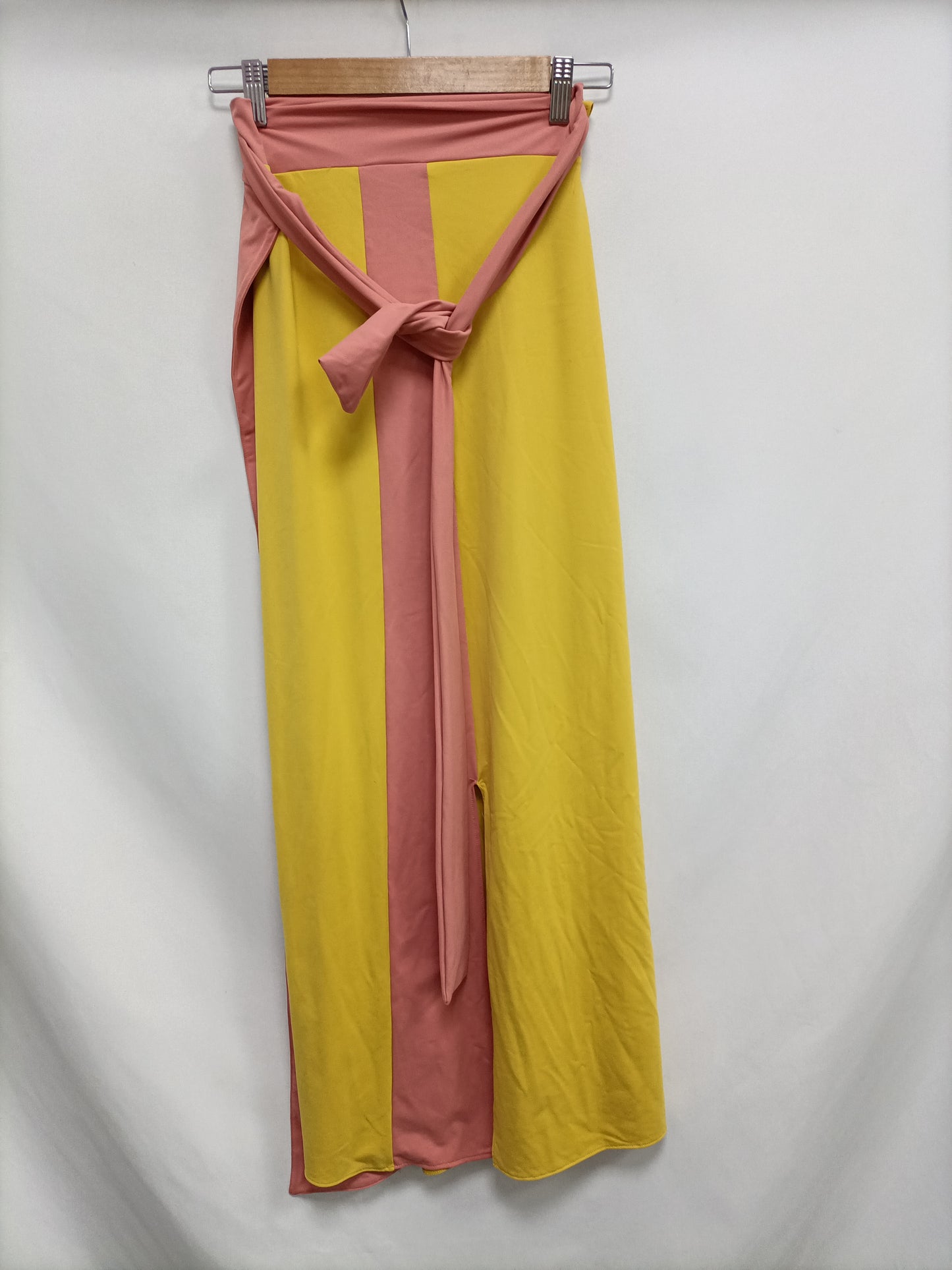 LAURA VECINO. Falda pareo bicolor T.m (TARA)