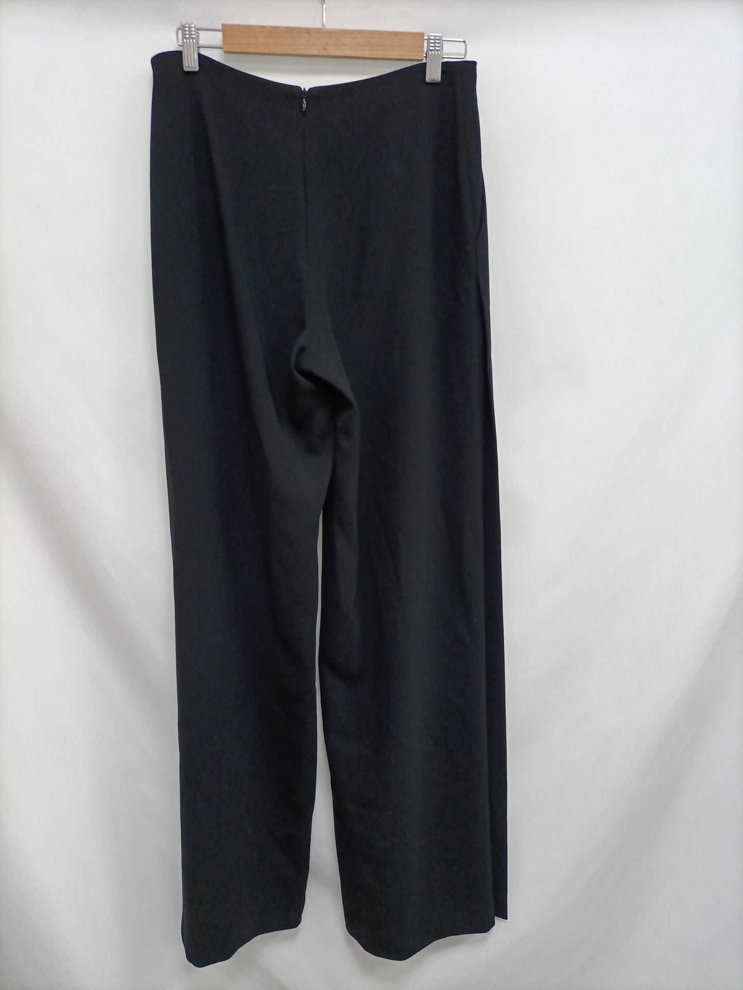 ROBERTO TORRETA. Black palazzo pants, size 40