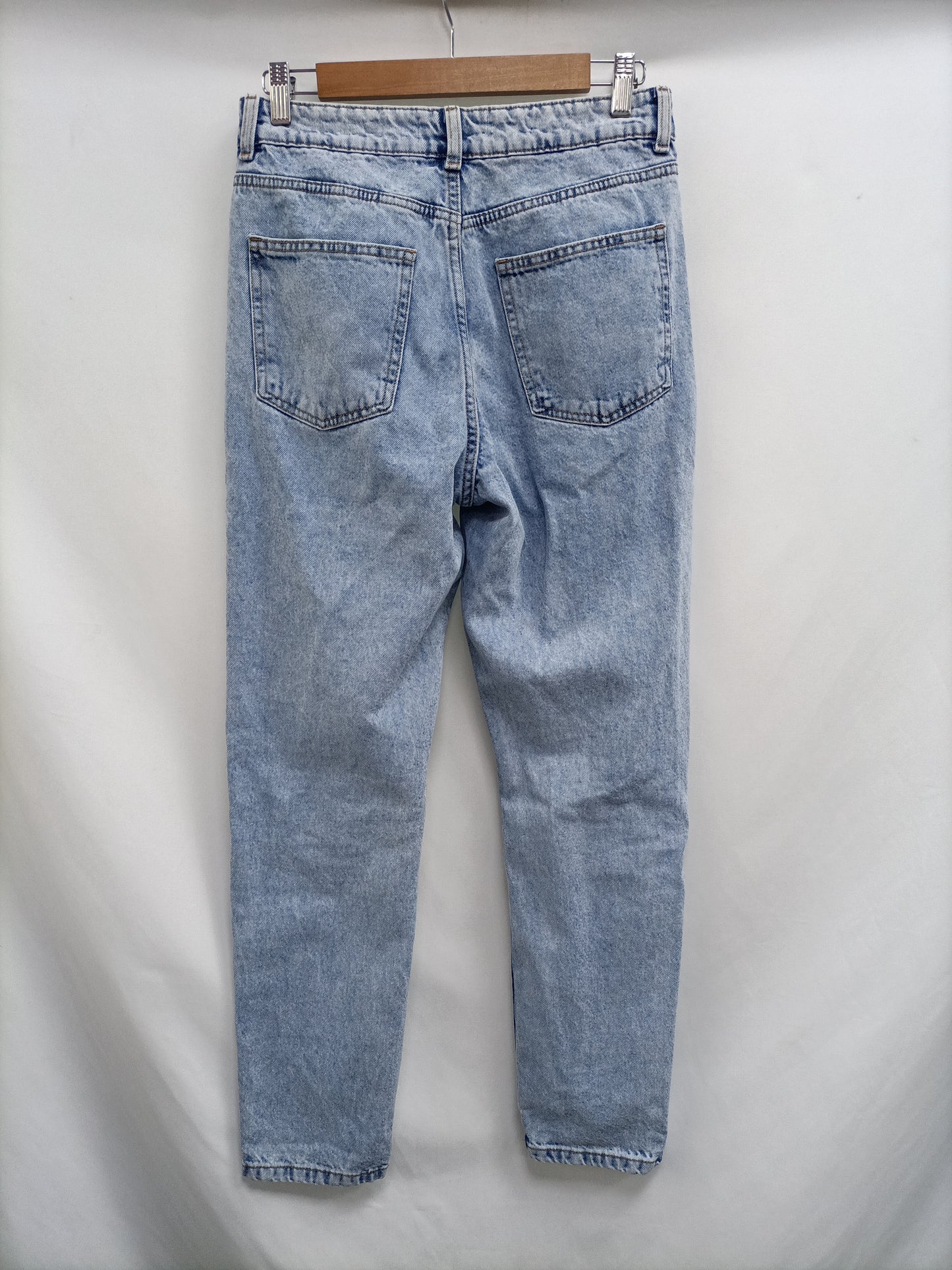 PRIMARK. Pantalón denim monfit T.38