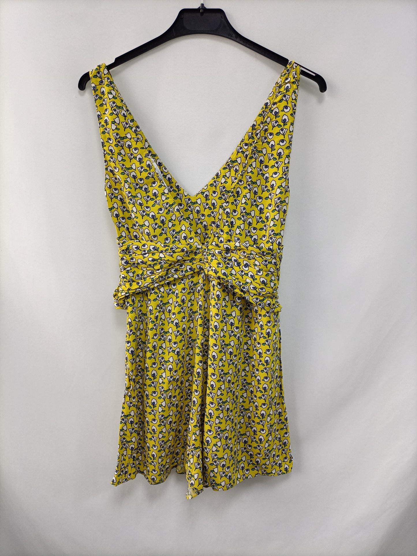 ZARA.Mono corto amarillo T.S