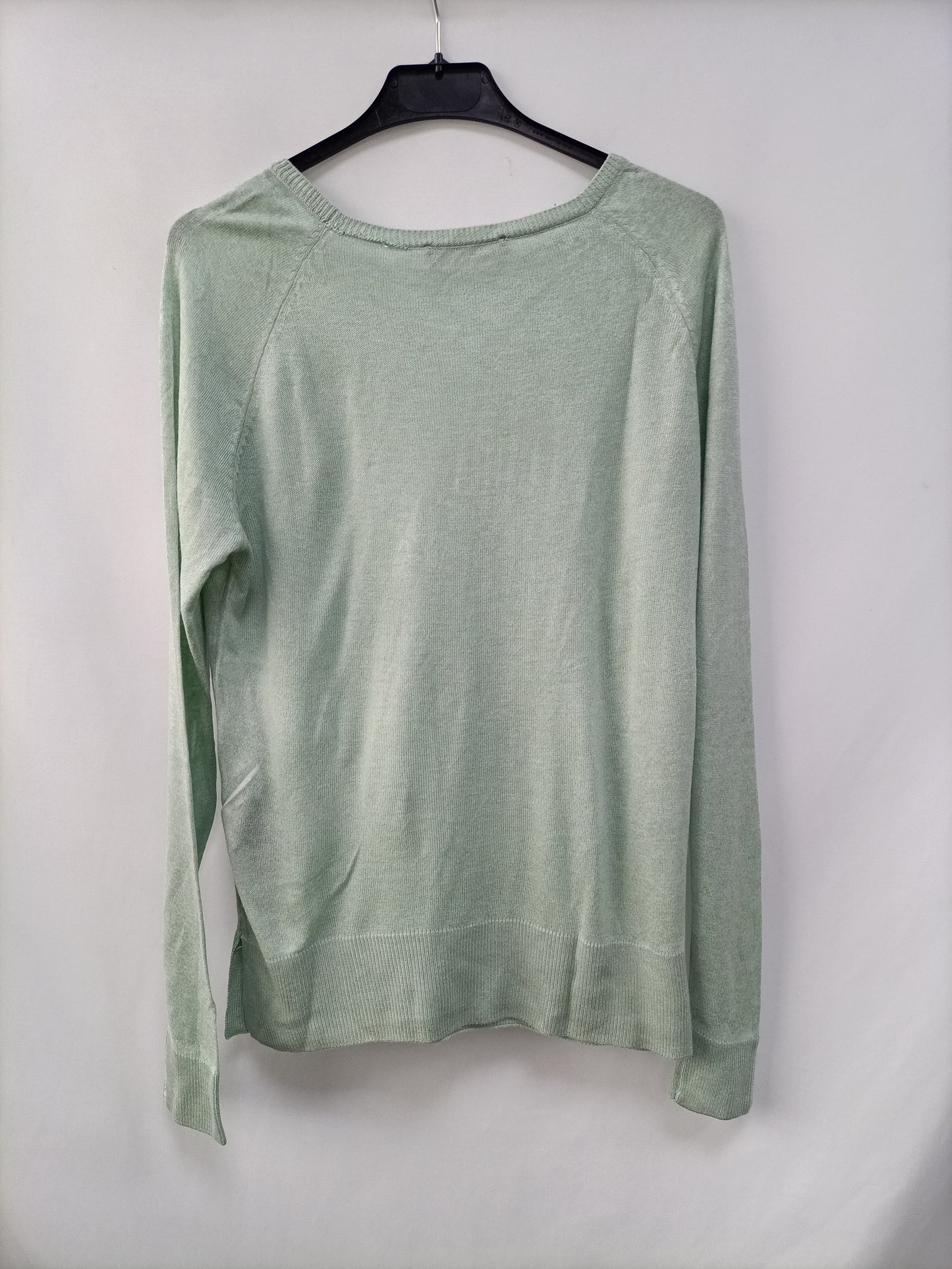 ZARA.Jersey verde agua T.S