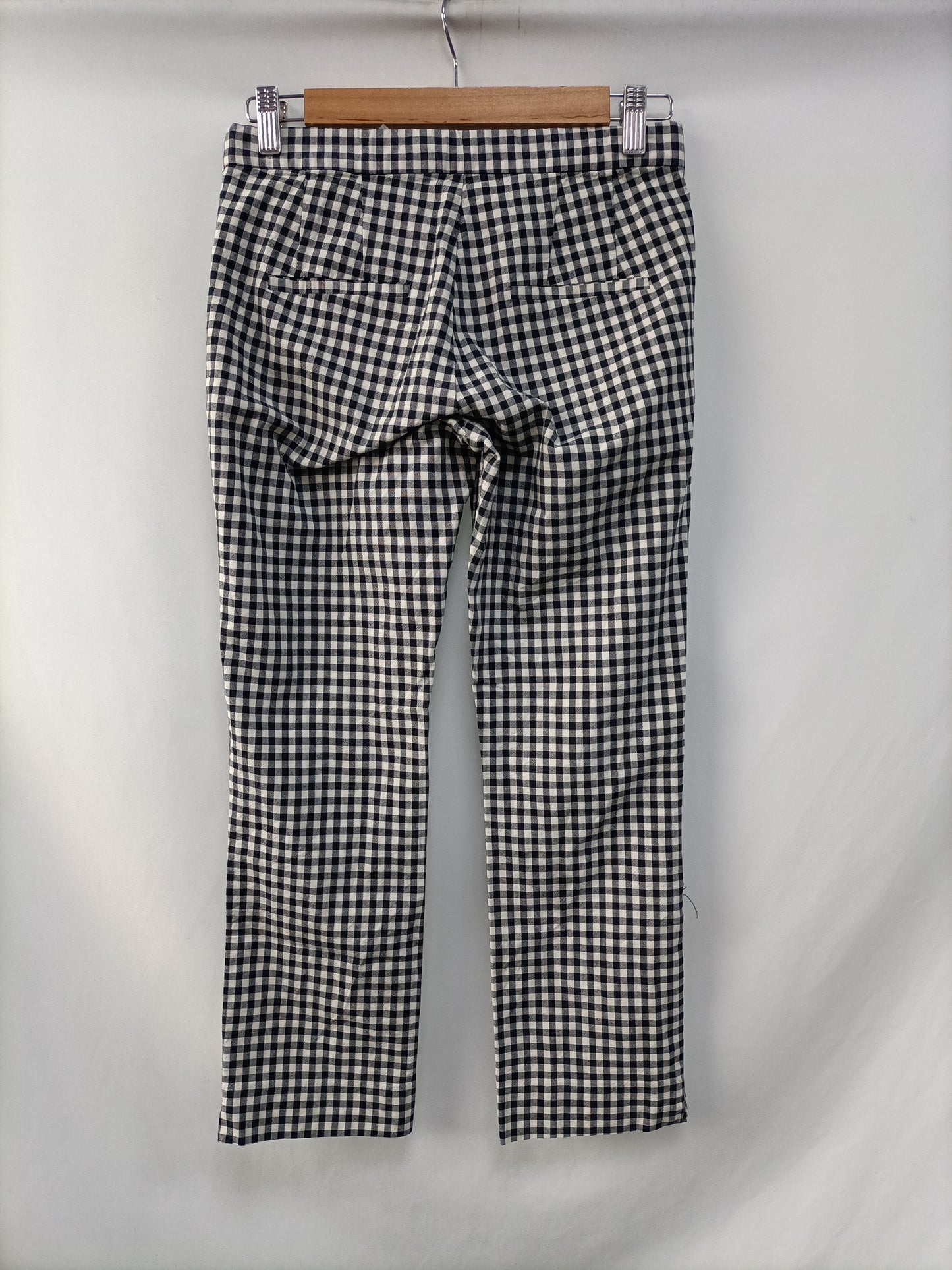 ZARA. Checkered skinny pants t.xs